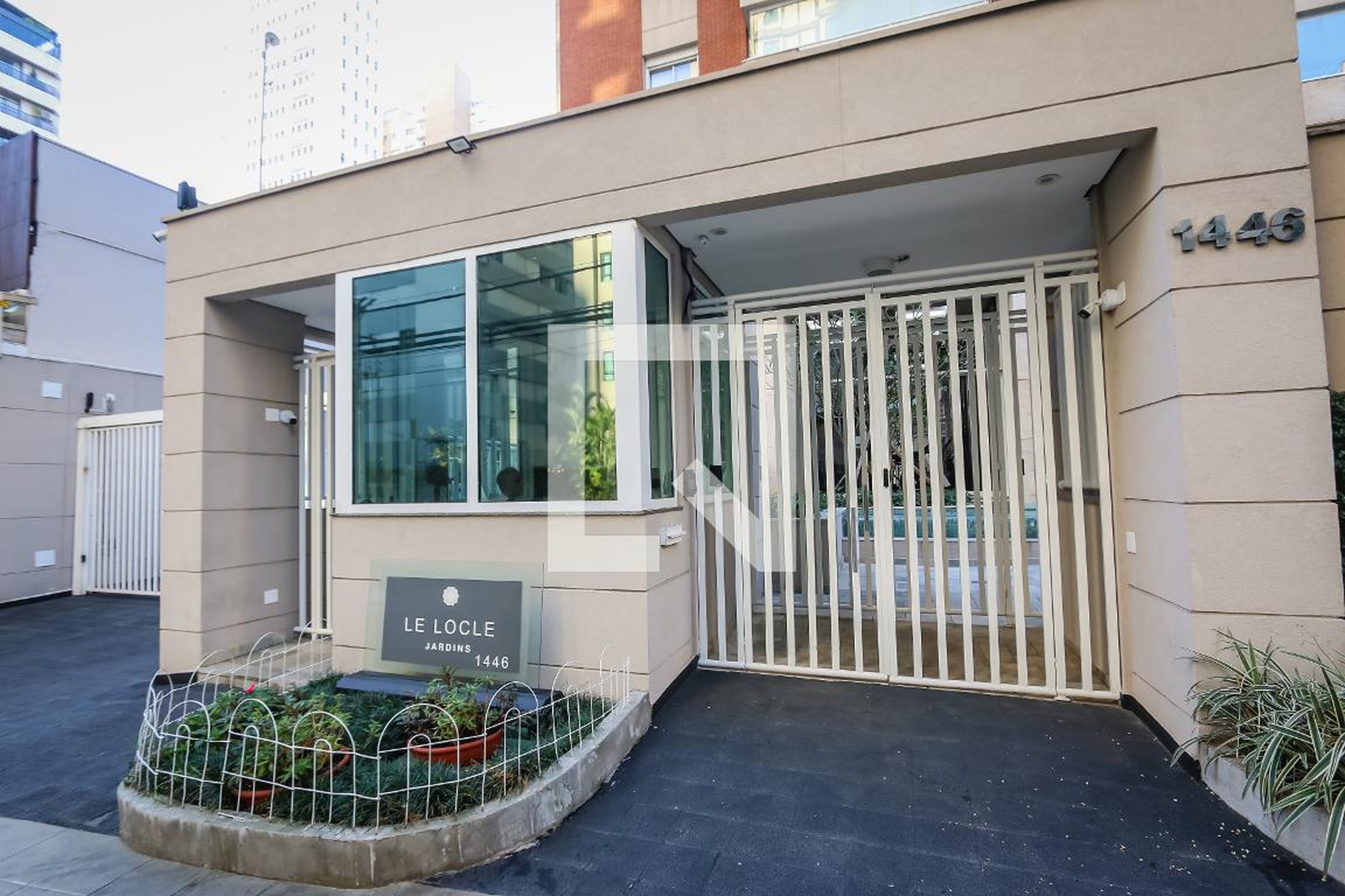 Fachada do predio Edifício Le Locle