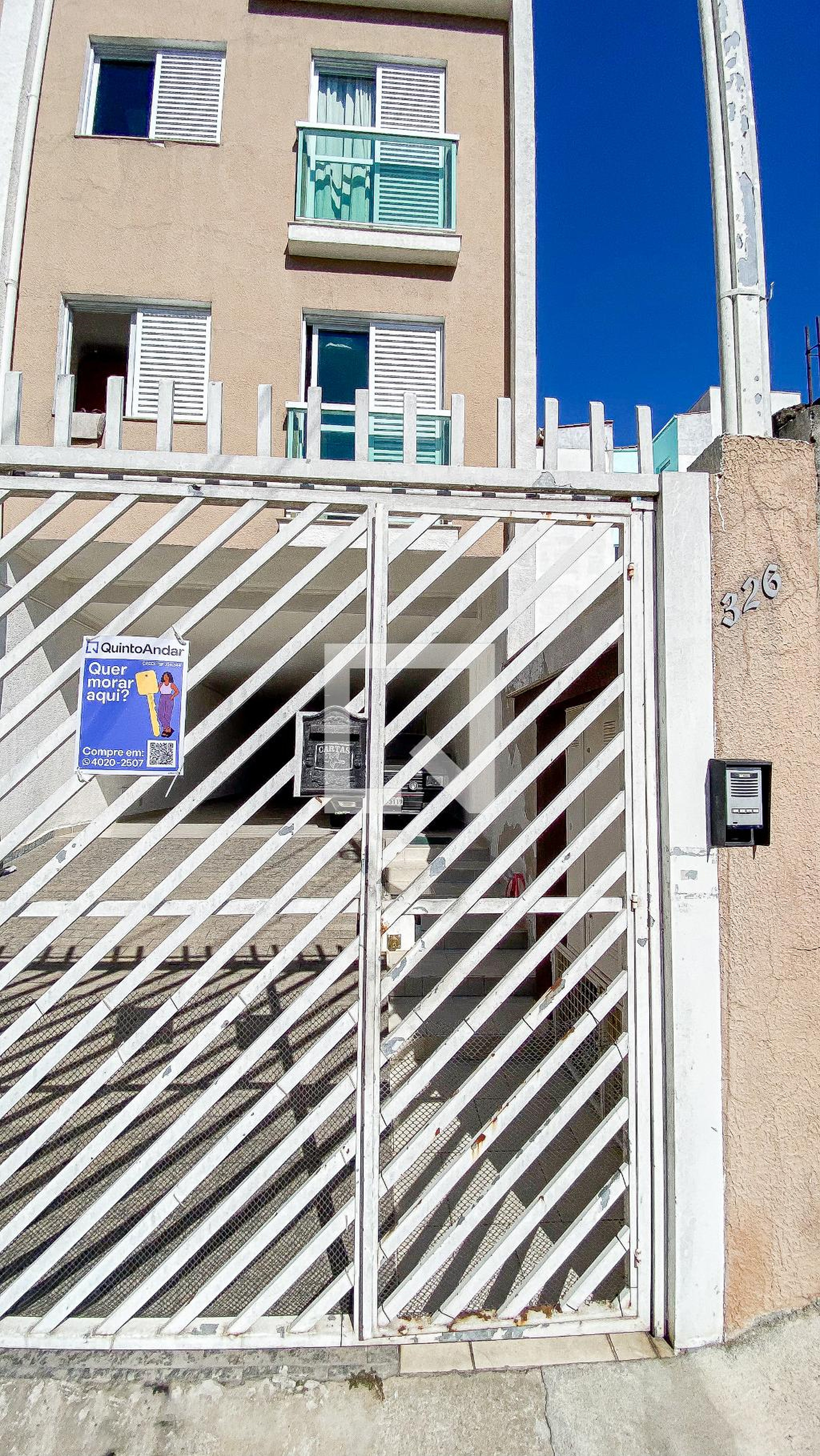 Fachada Condomínio em Rua Presidente Washington Luís, 326