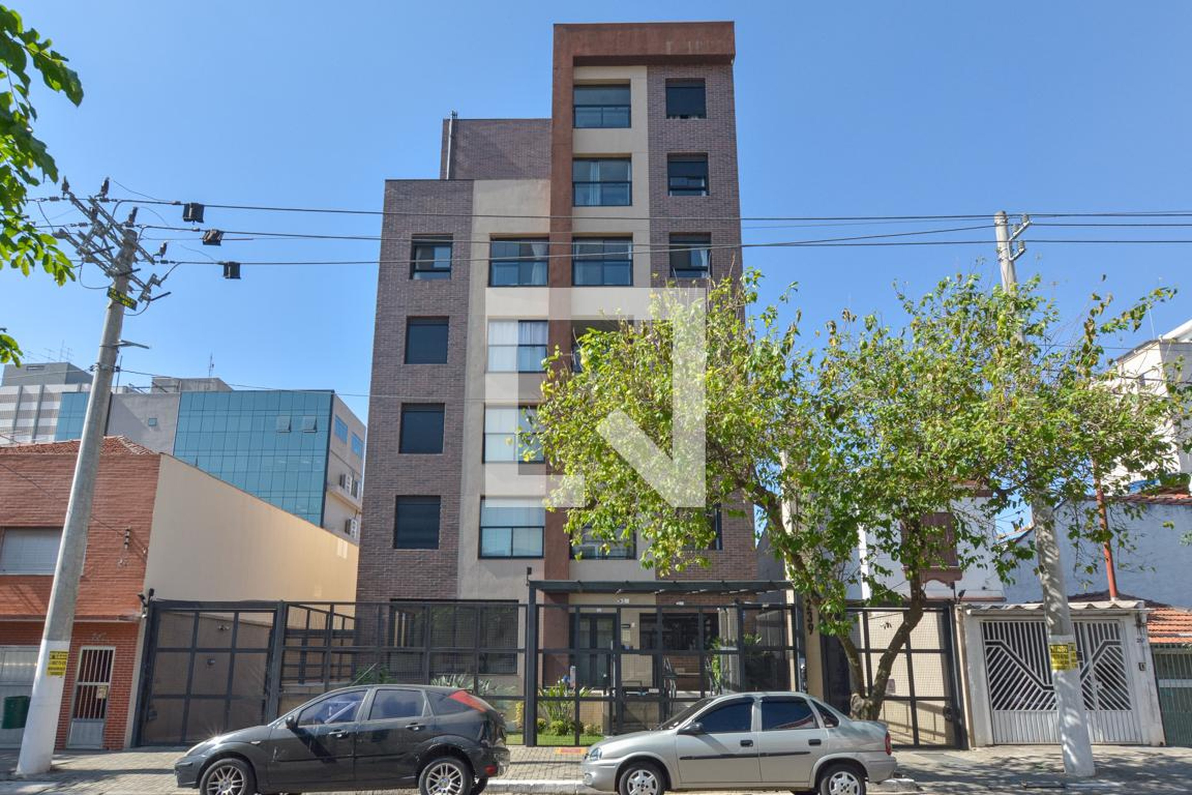 Fachada Condomínio em Rua Mesquita, 236