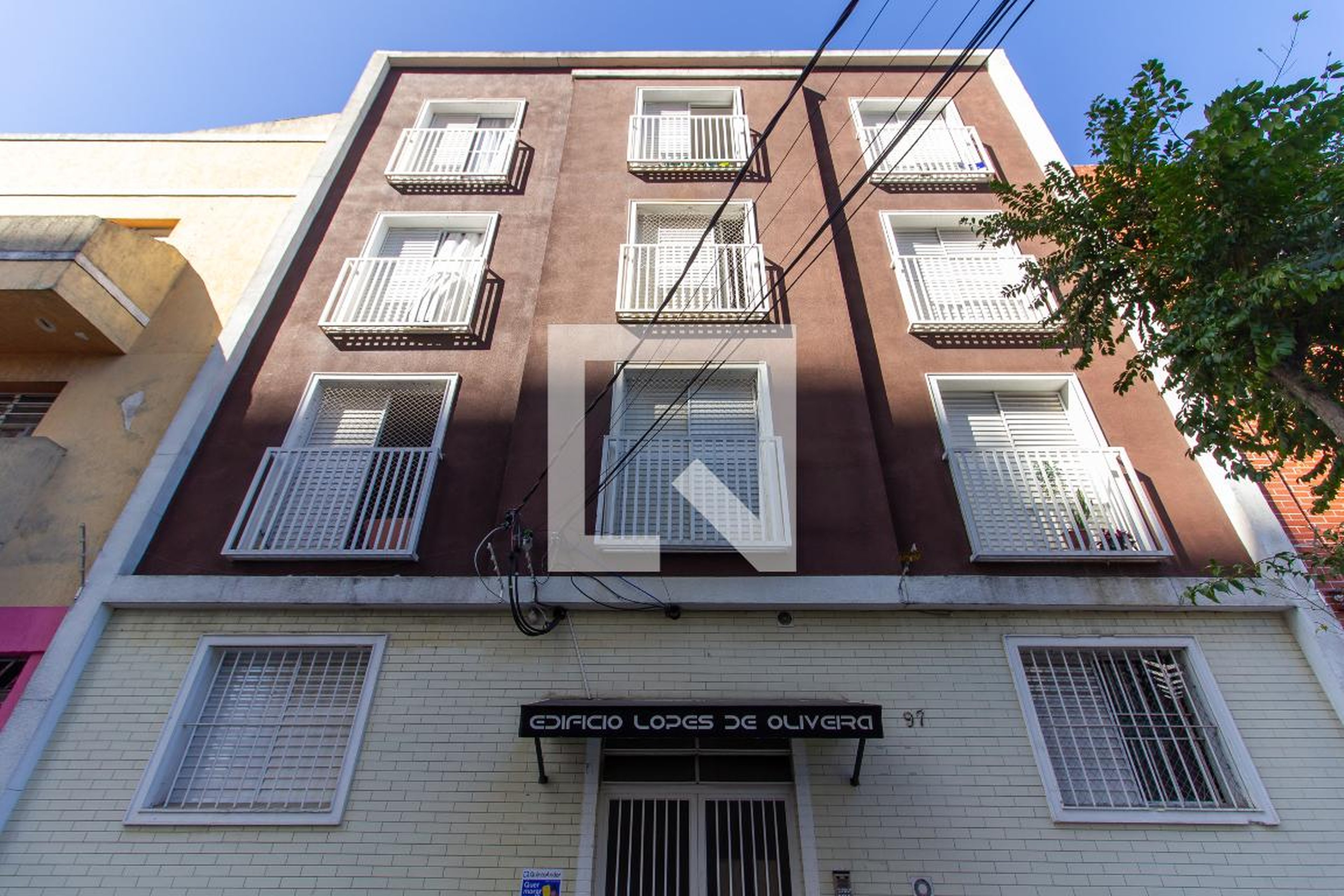 Fachada do Prédio Edifício Lopes de Oliveira