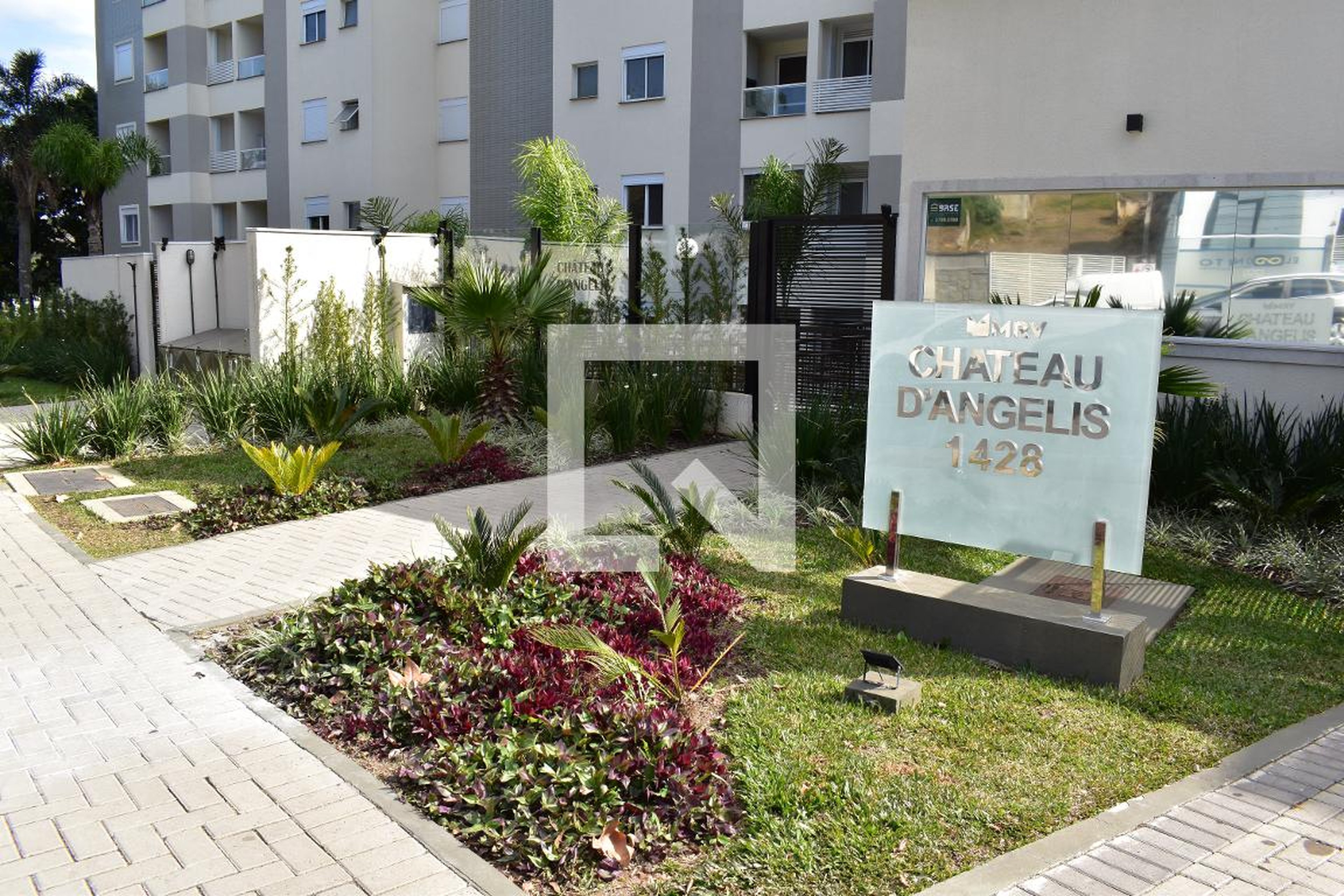 Fachada do condomínio Residencial Château D'Angelis