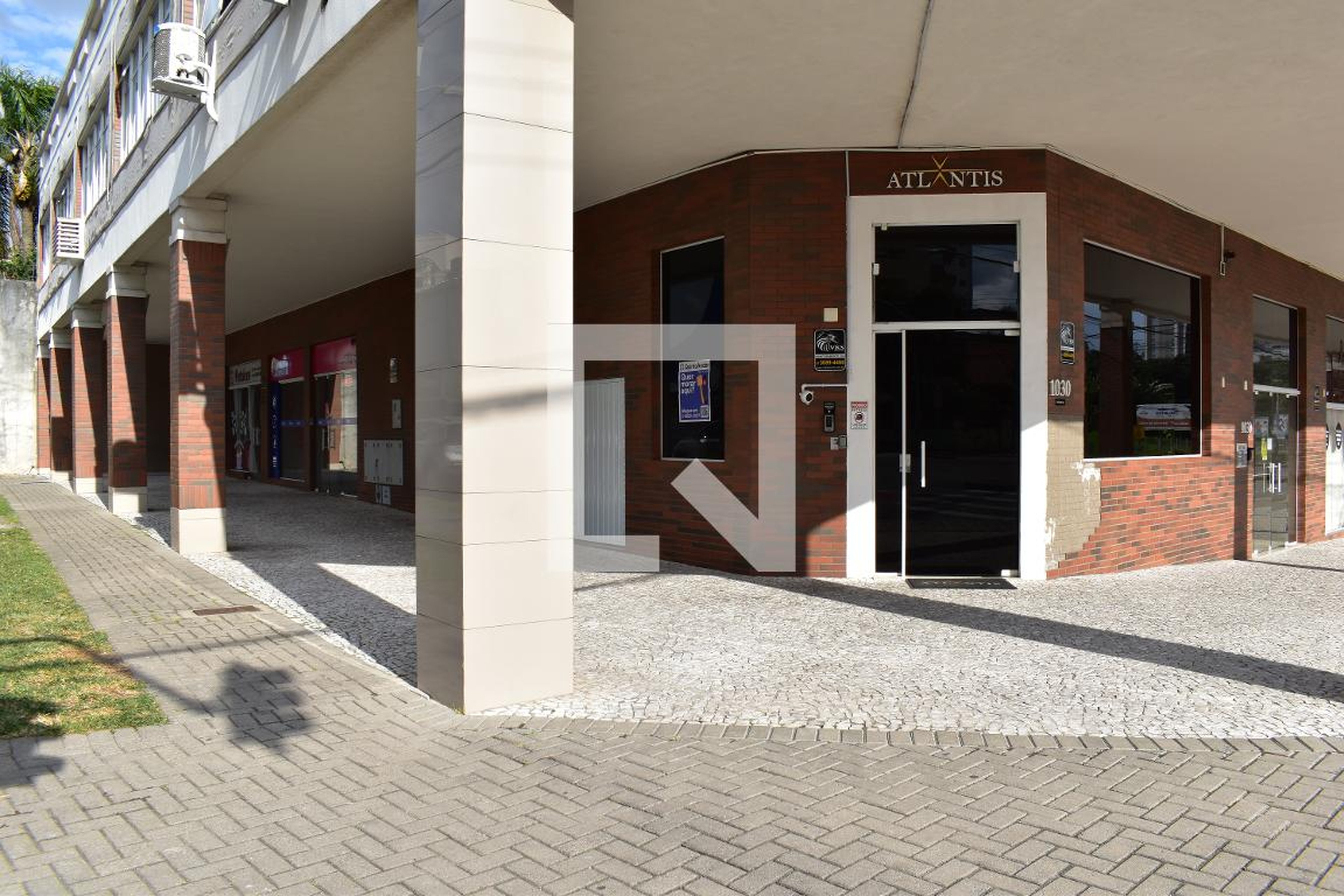 Fachada do prédio Edifício Atlantis