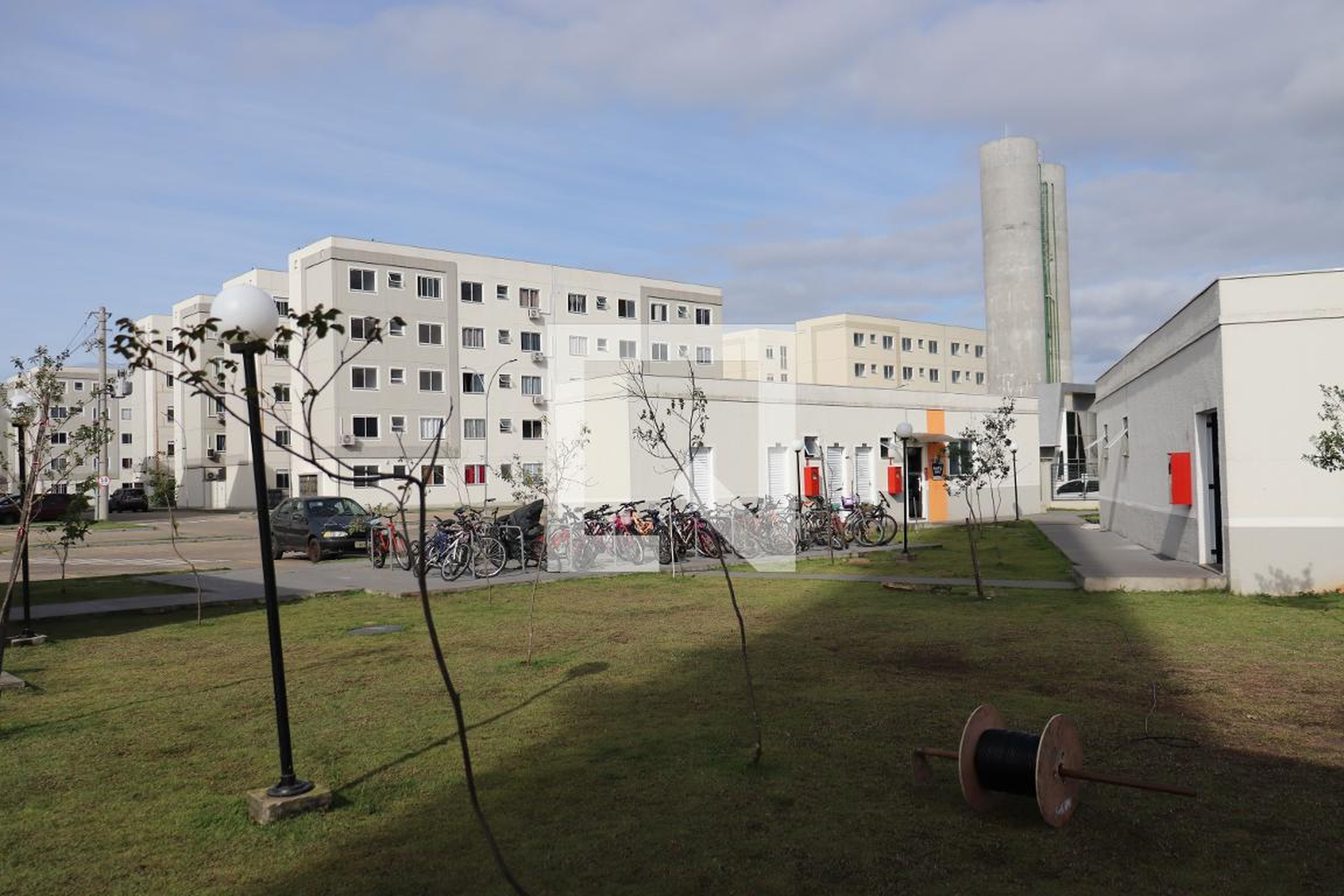 Fachada do Prédio Residencial Porto Frankfurt  MRV