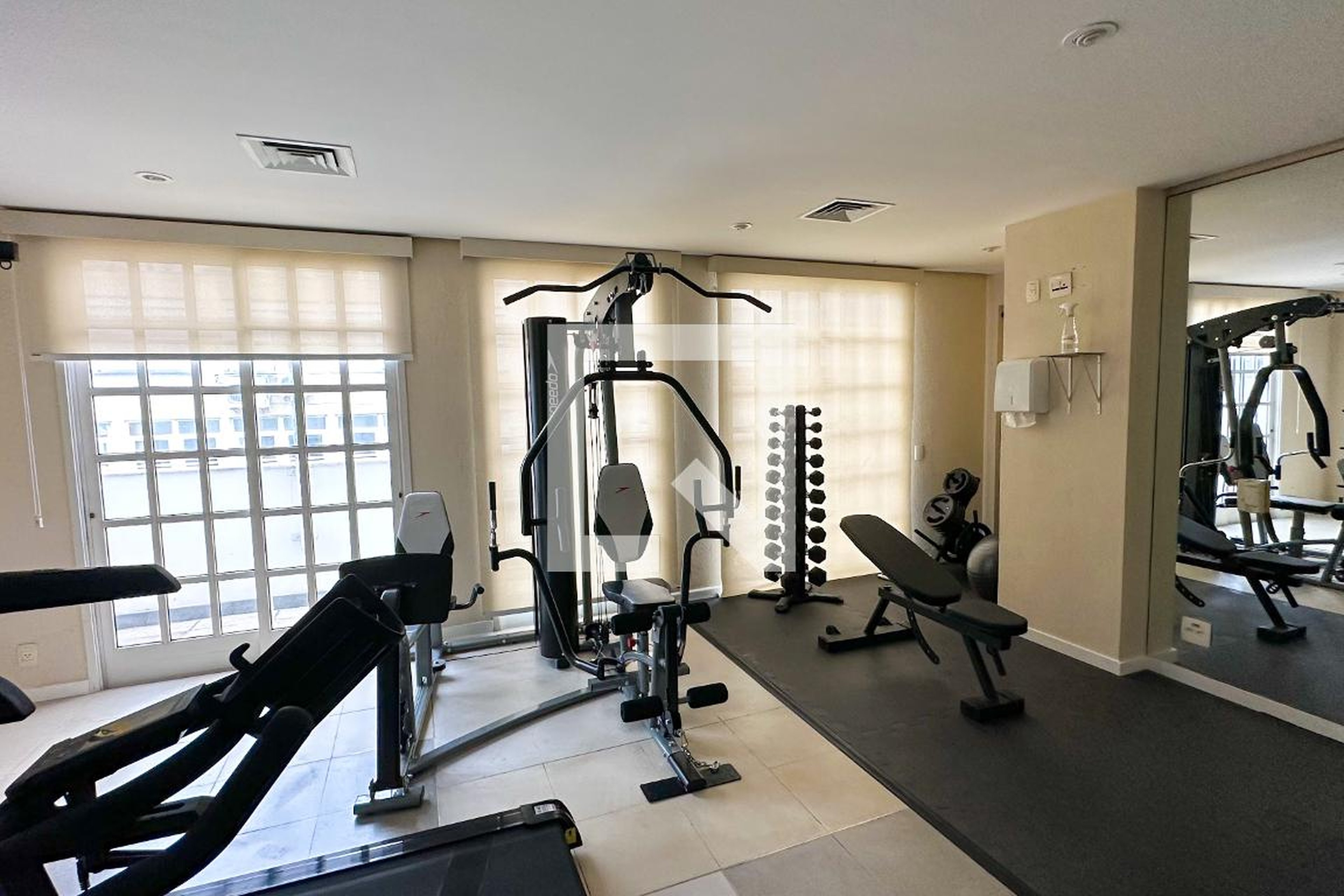 Academia - Edifício South Beach Copacabana Residence