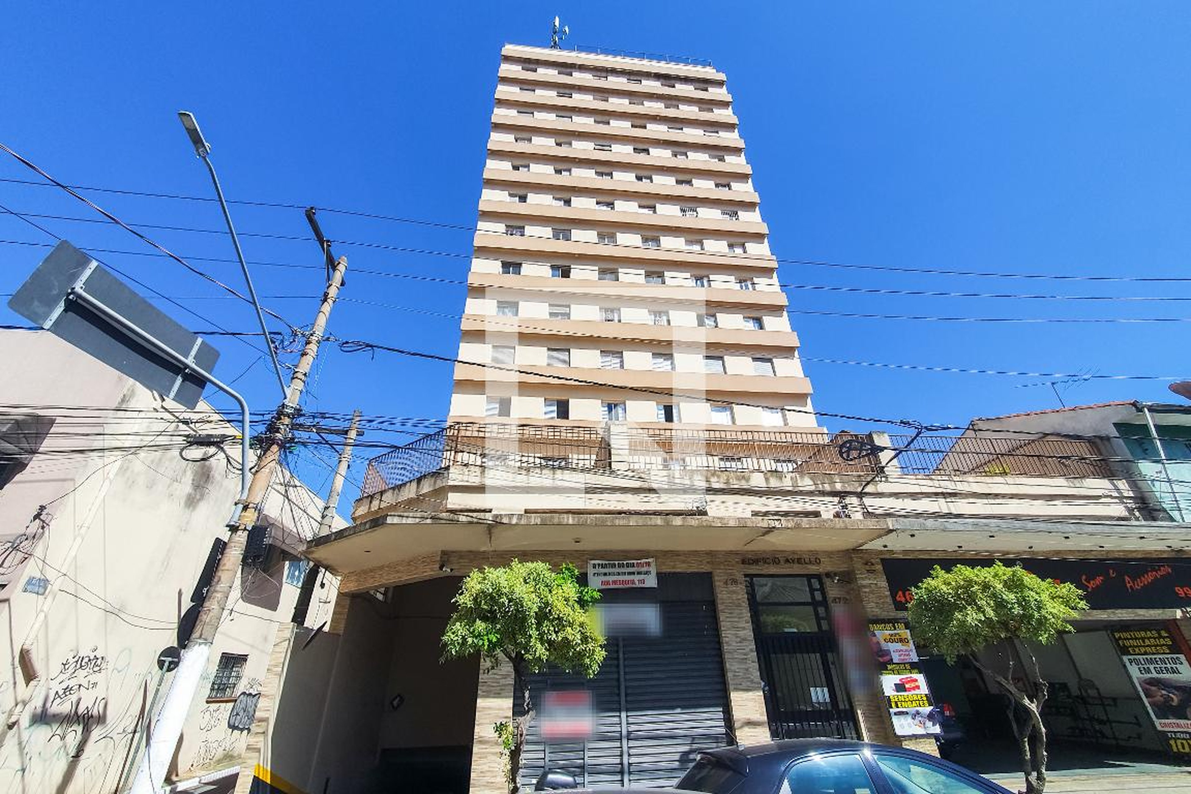 Fachada do Prédio Condomínio Ayello
