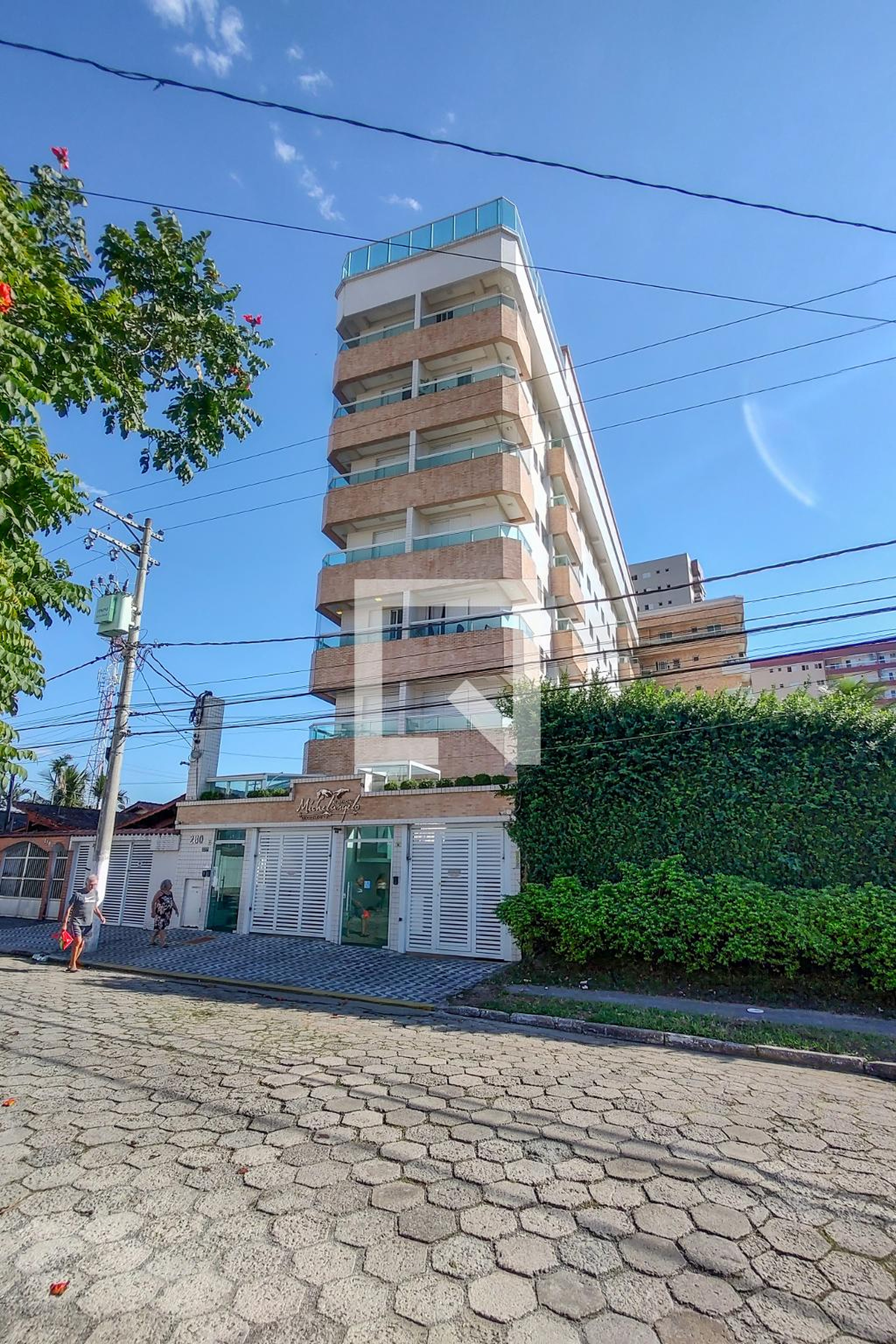 Fachada do Prédio Residencial Michelangelo di Lodovico  Credlar Construtora