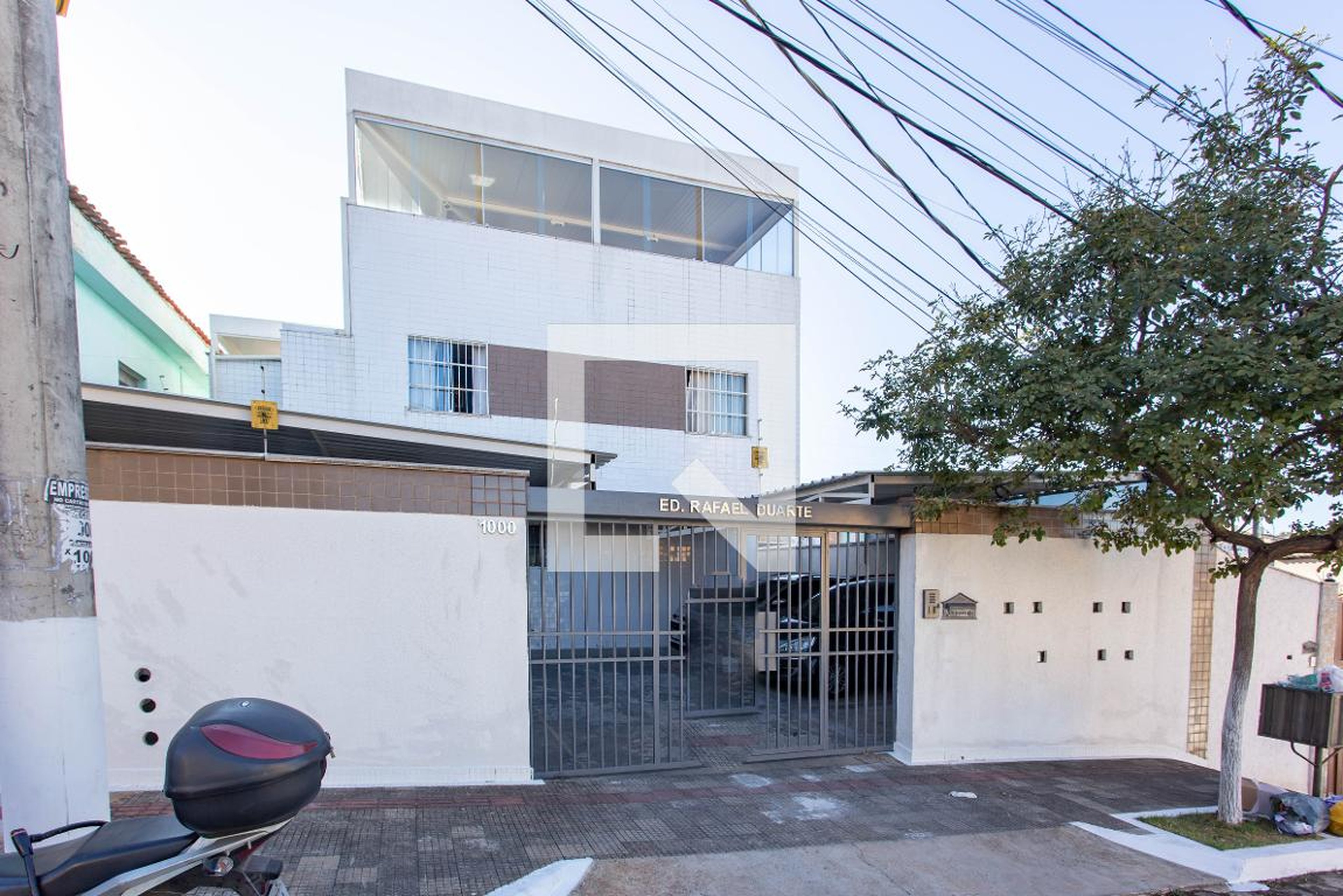 Fachada Condomínio em Rua dos Bororós, 1000