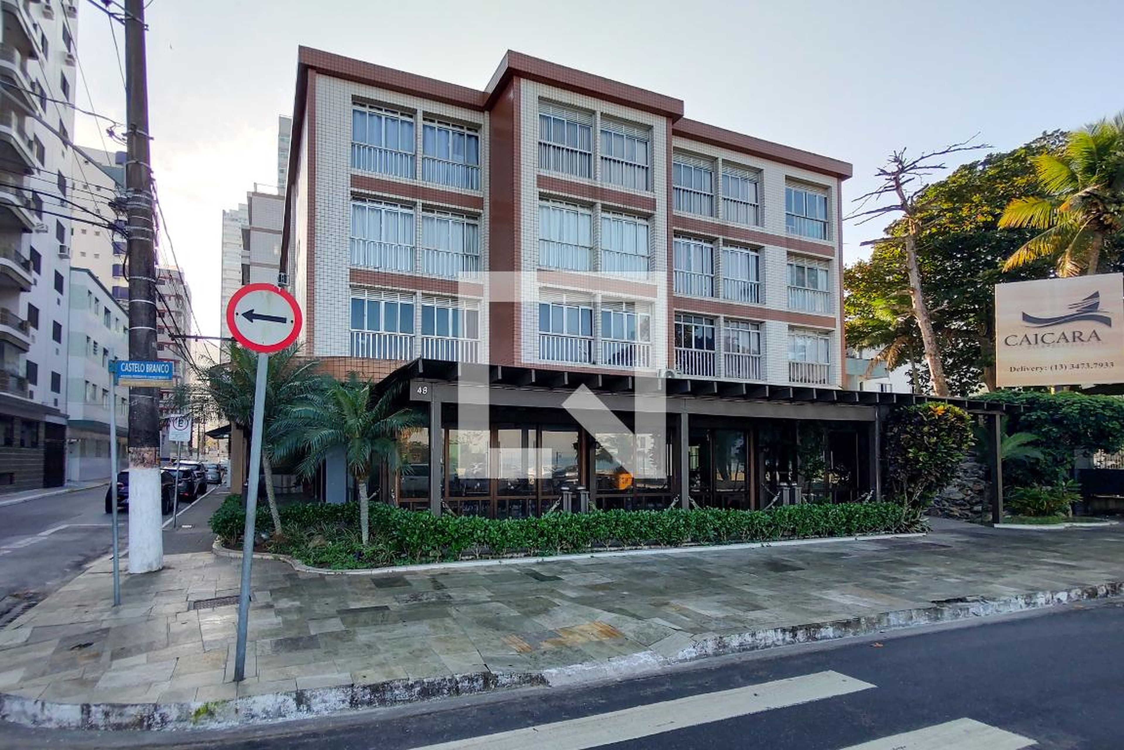 Fachada do Prédio Edifício Caiçara