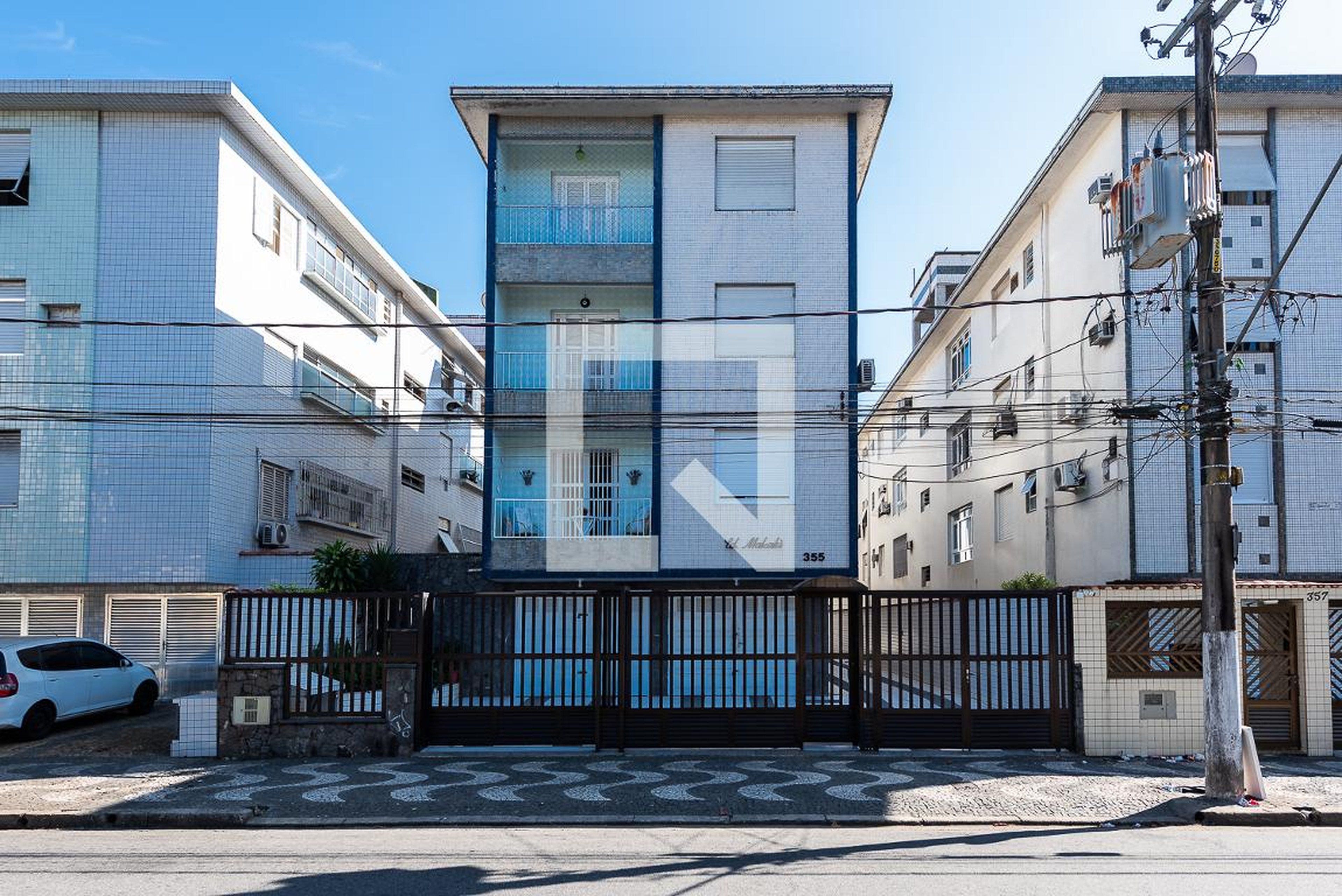 Fachada Condomínio em Avenida Coronel Joaquim Montenegro, 355