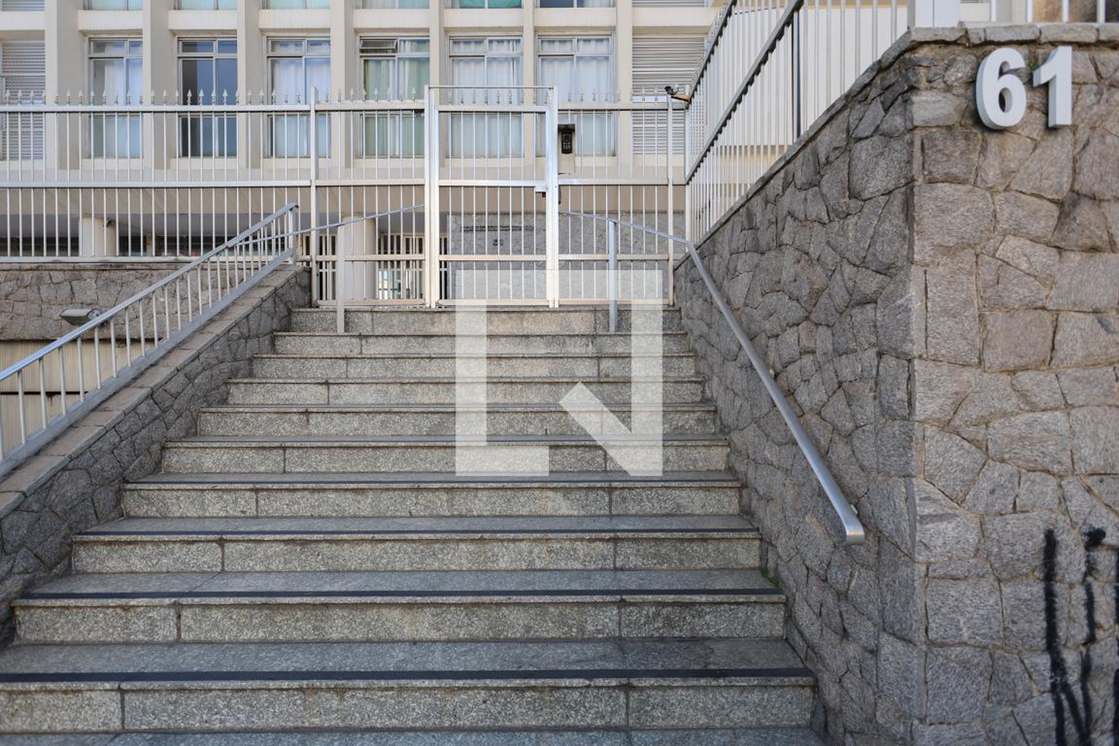 Fachada do condomínio Edifício Itapará