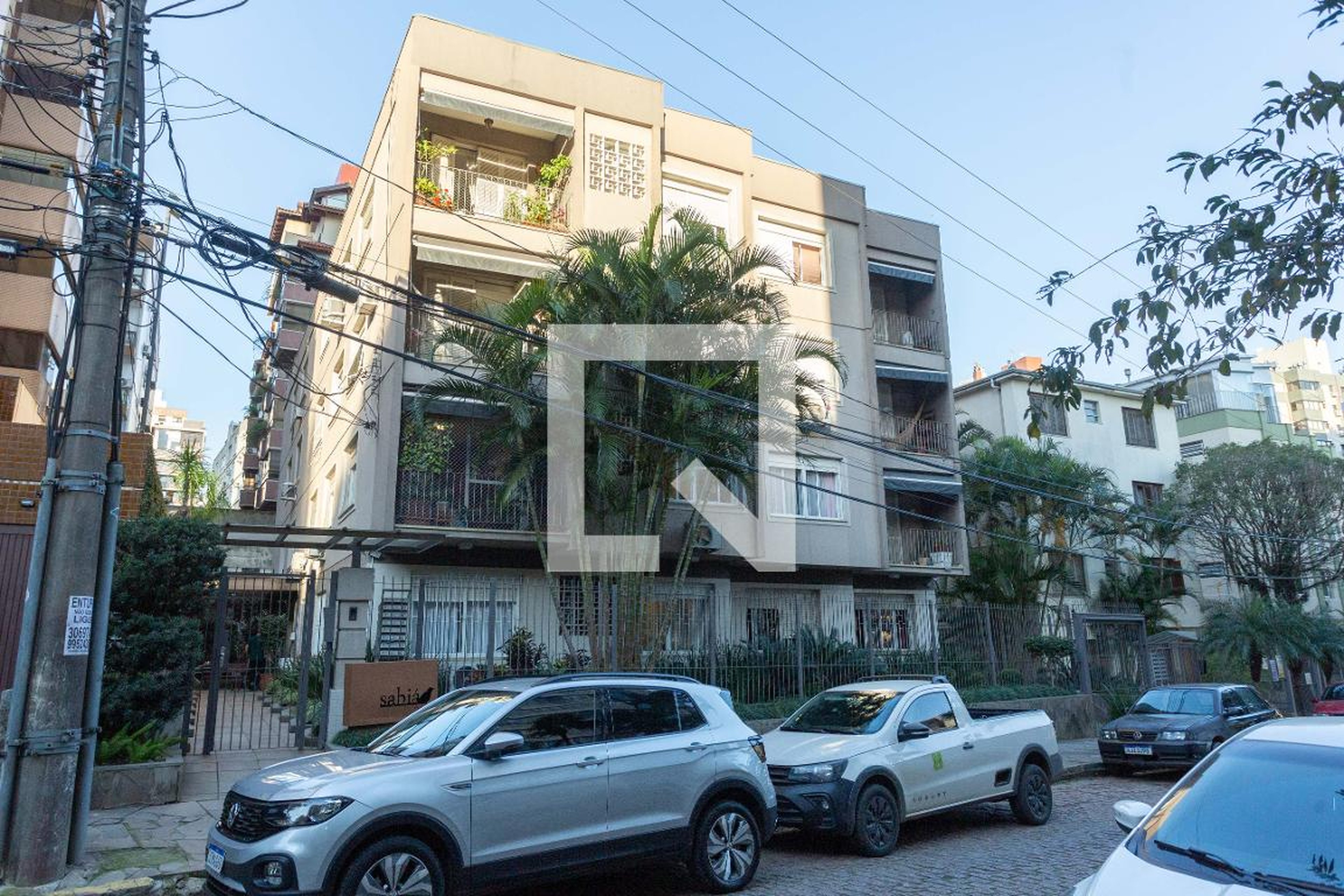 Fachada do Prédio Edifício Sabiá