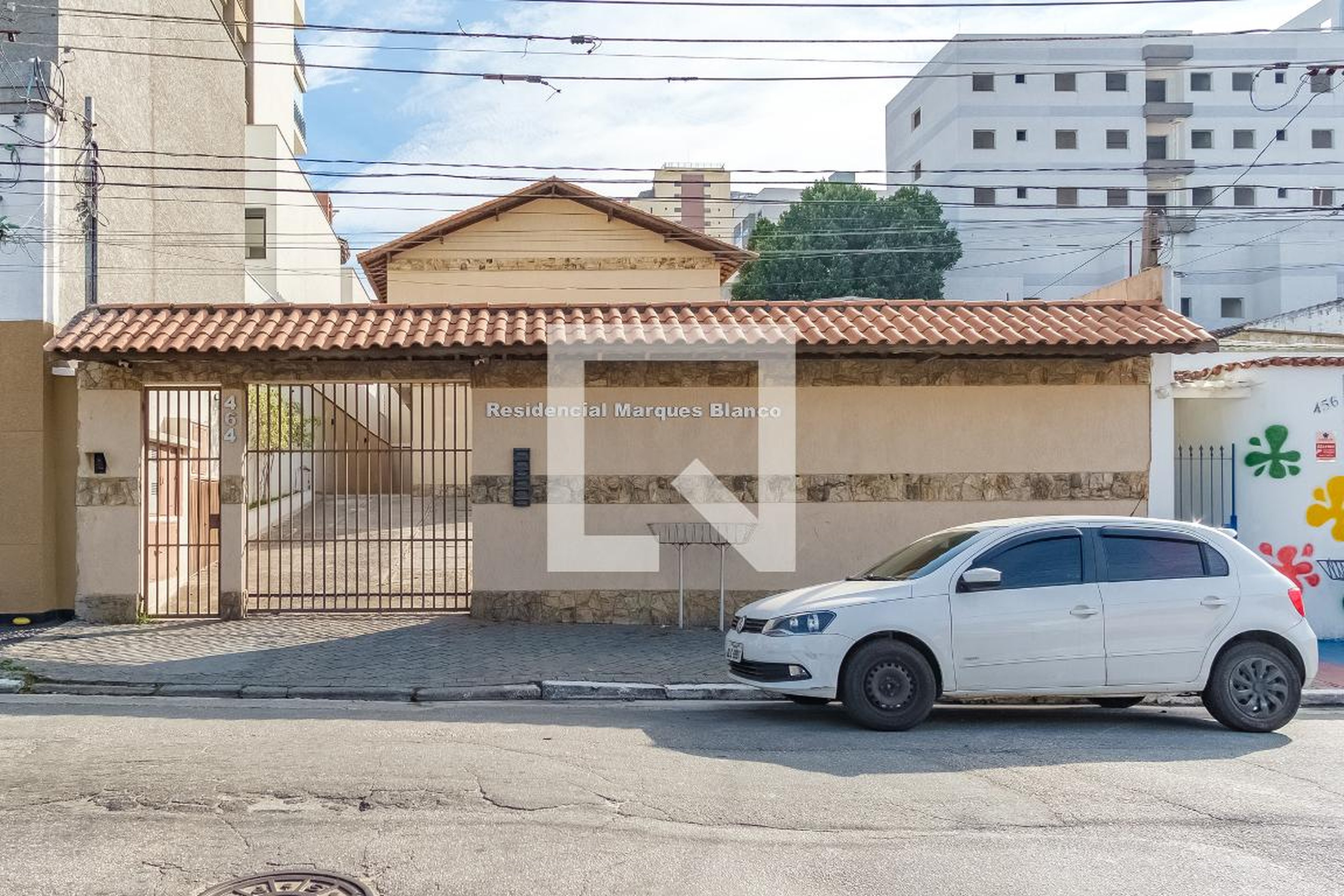 Fachada Condomínio em Rua Hercília, 464