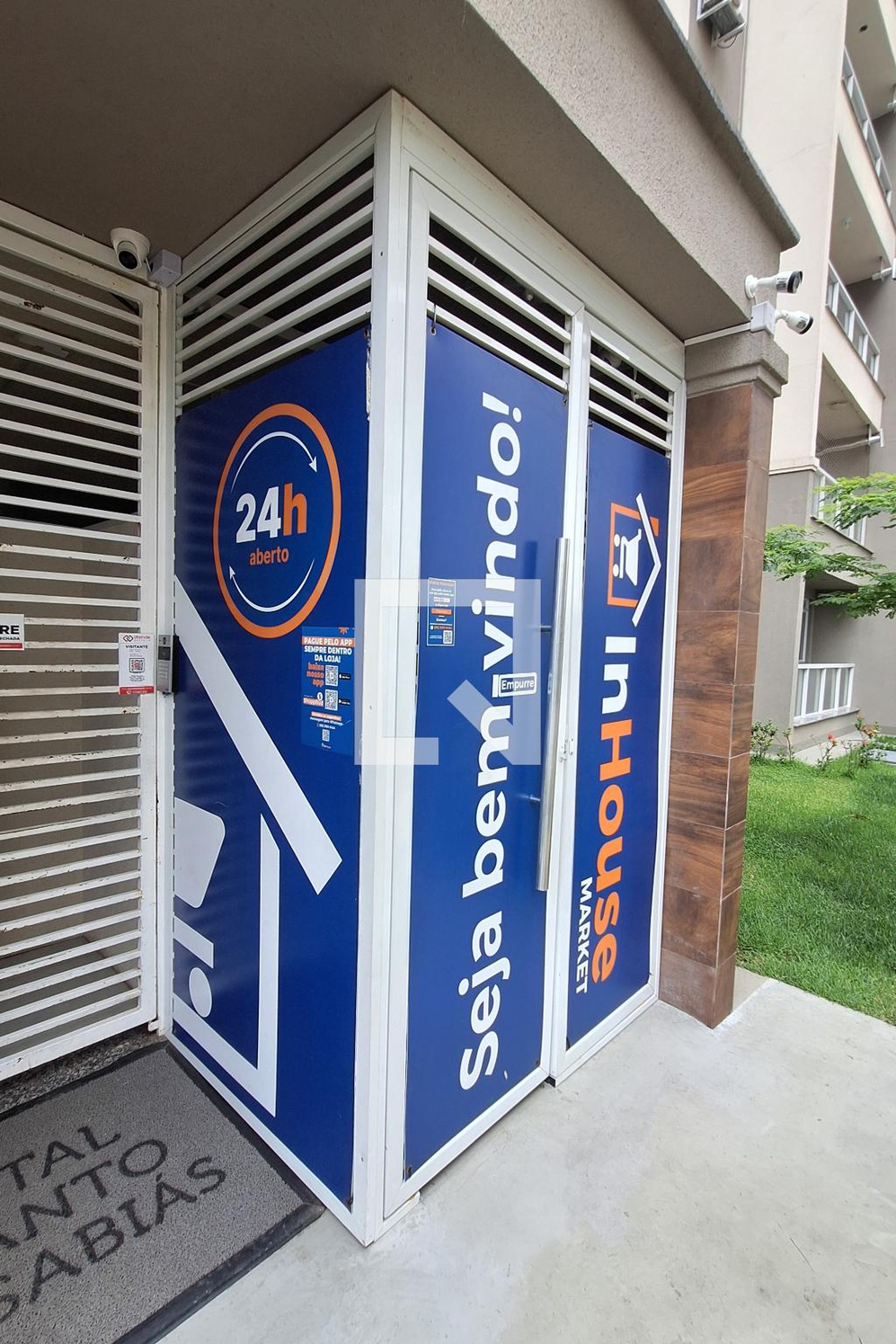 Fachada Condomínio Portal Recanto do Sabiá