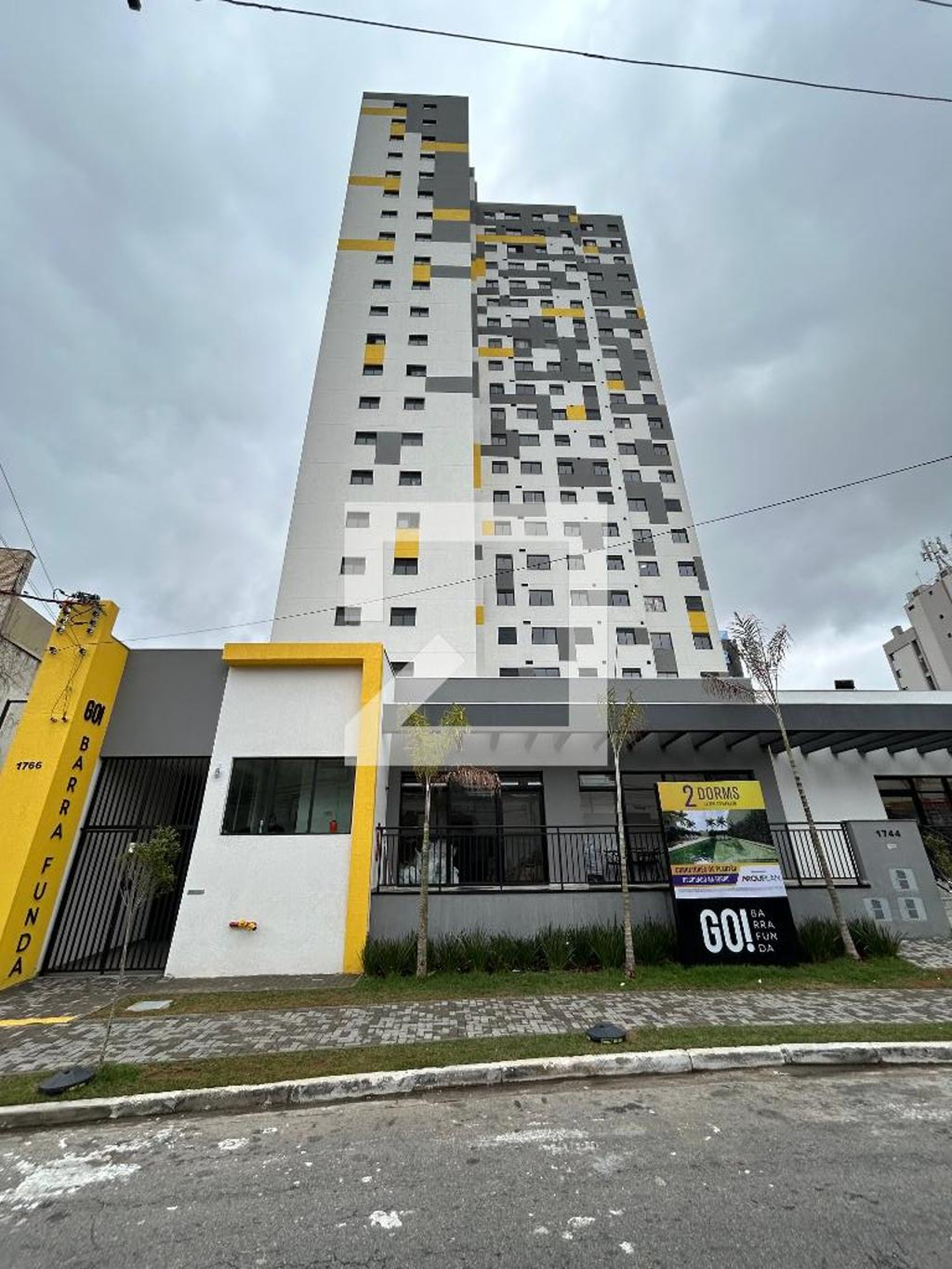 Fachada do Prédio Condomínio Go! Barra Funda