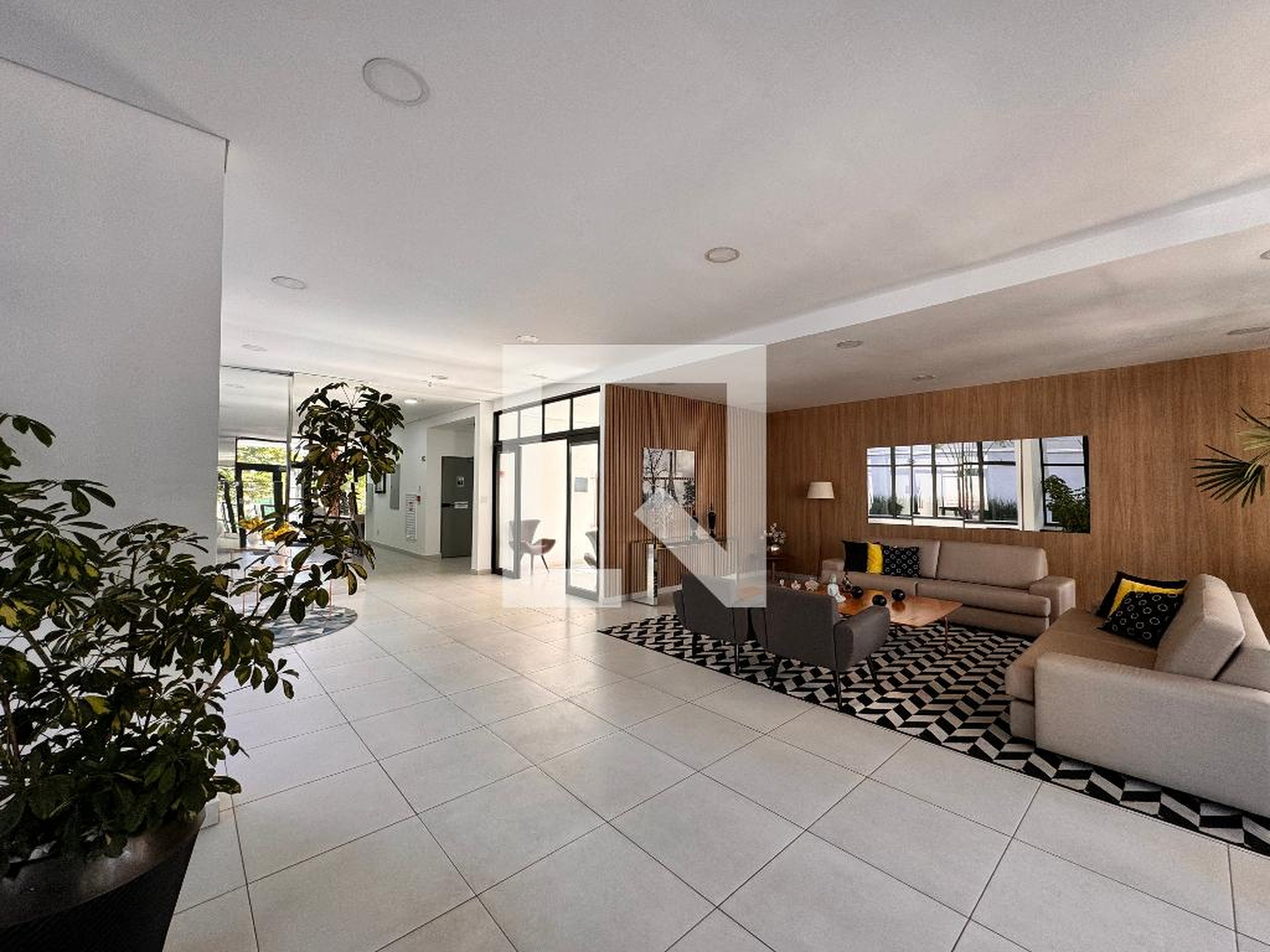 Hall social - Residencial Regine