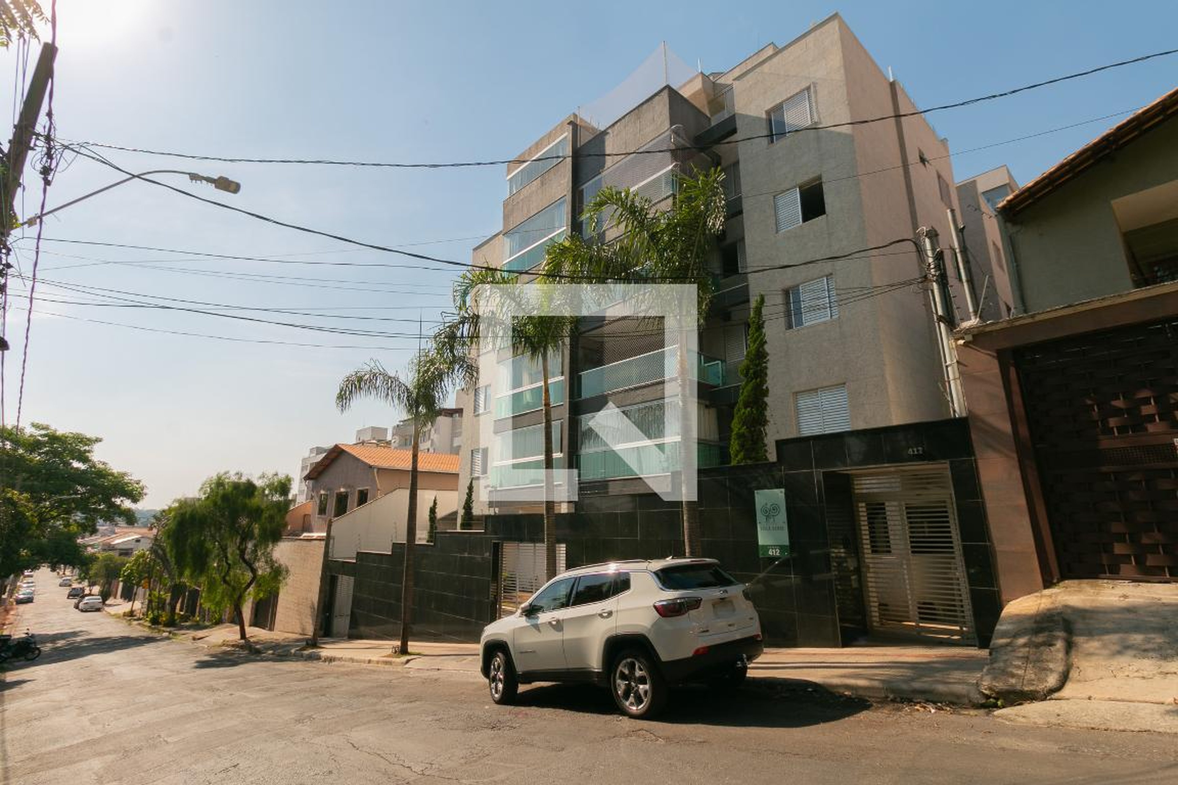 Fachada Condomínio em Rua Nilton Baldo, 412