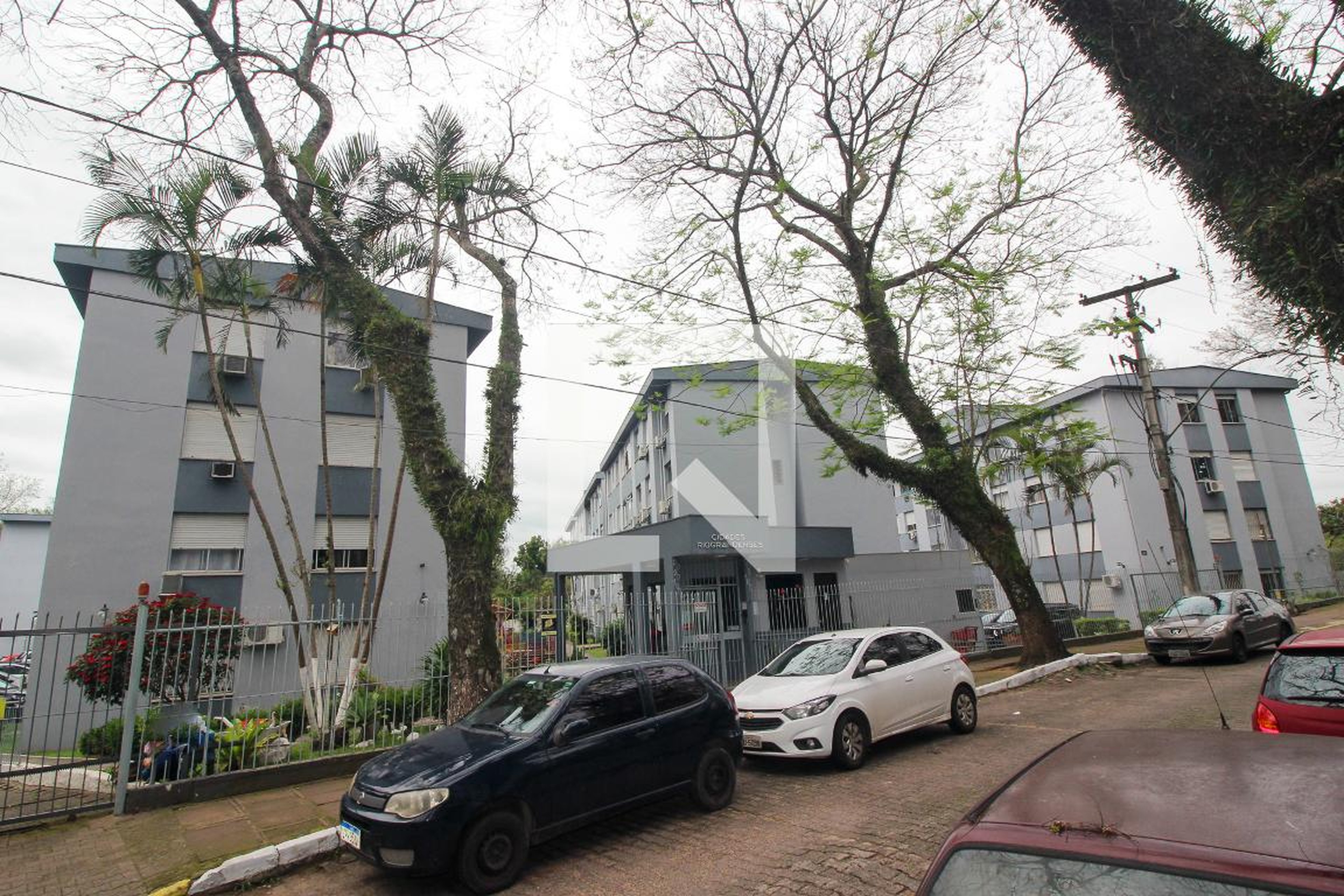 Fachada do condomínio Condomínio Riograndense