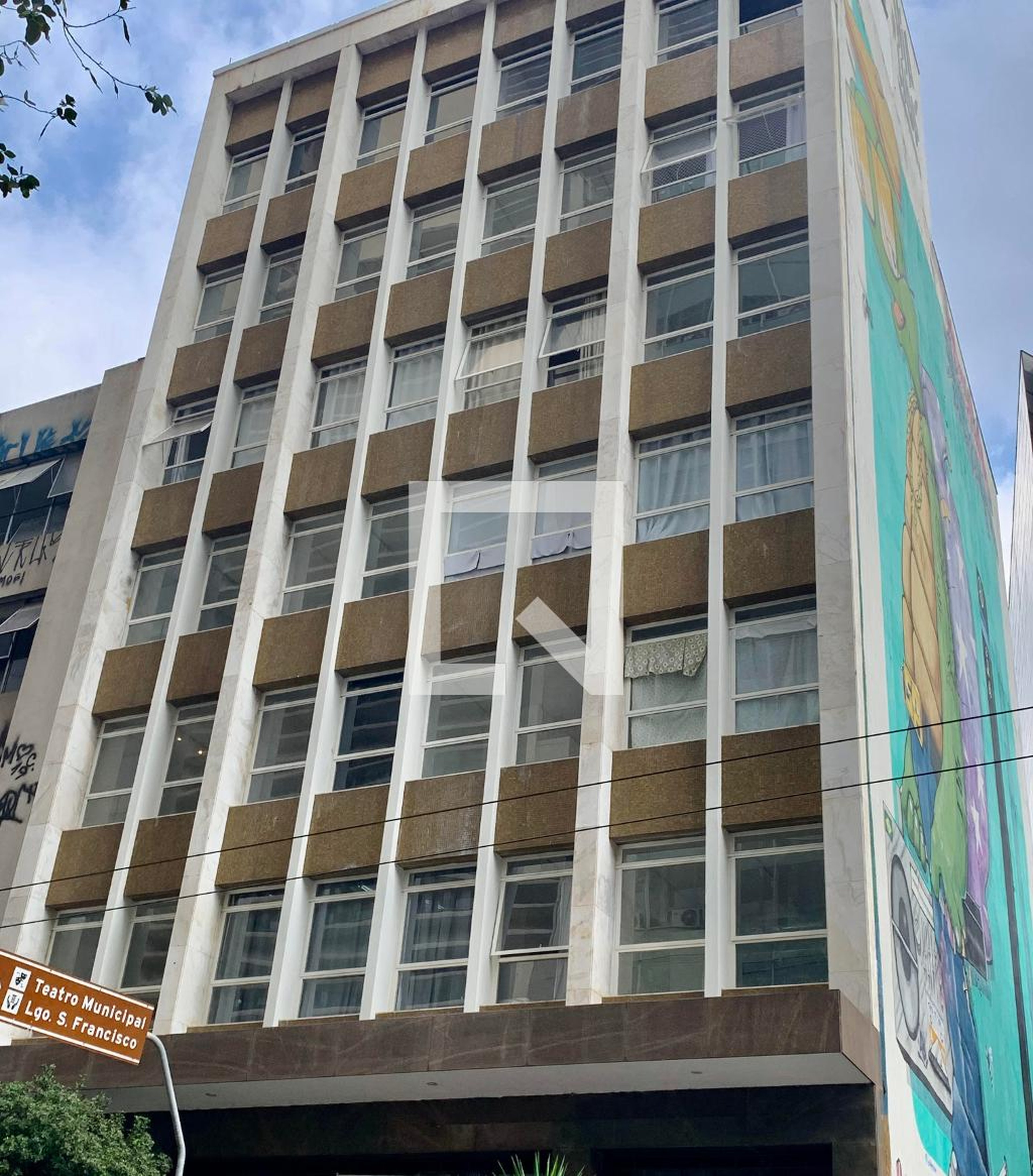 Fachada do Prédio Edifício Santa Lúcia