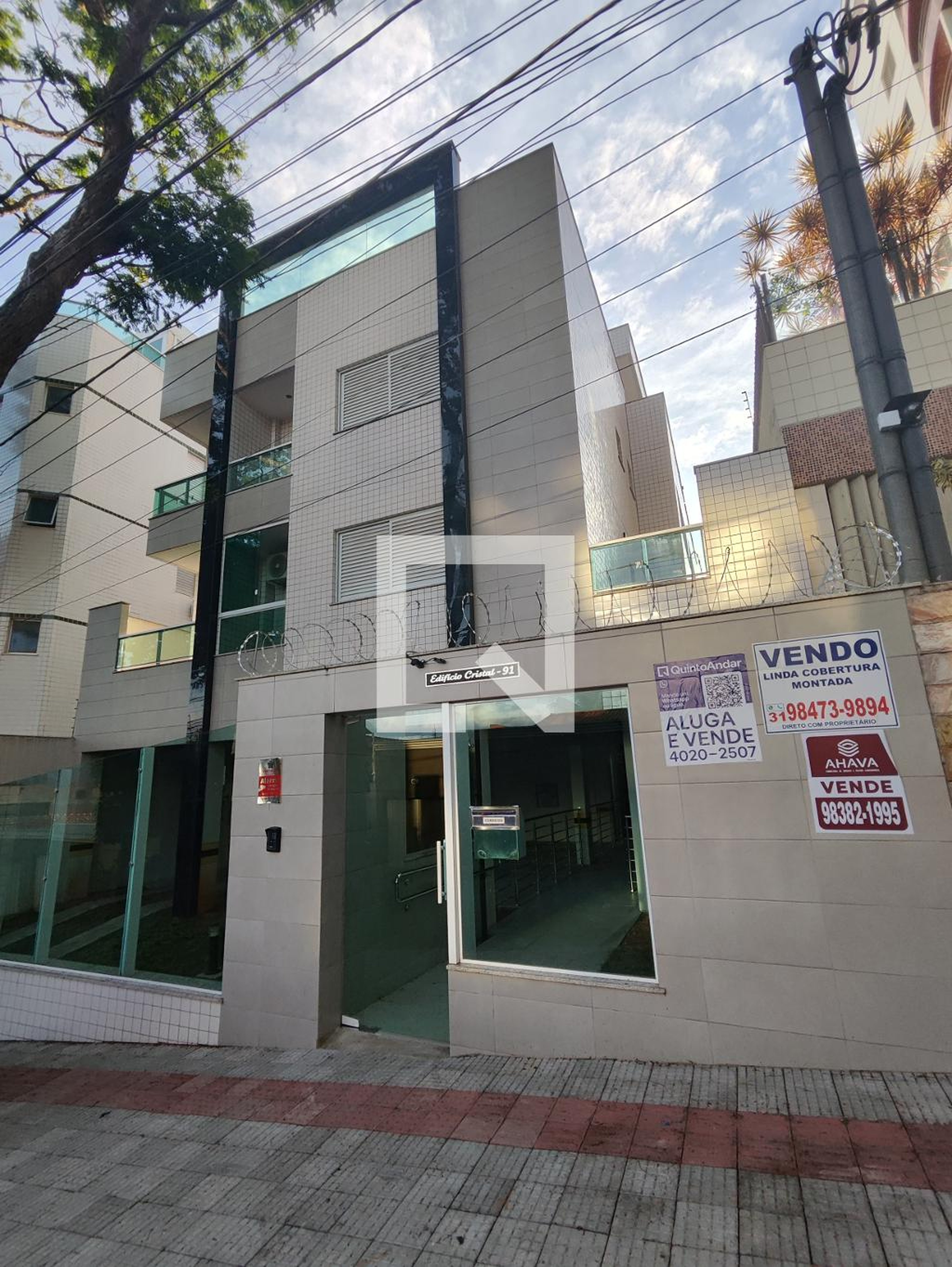 Fachada do Prédio Edifício Cristal