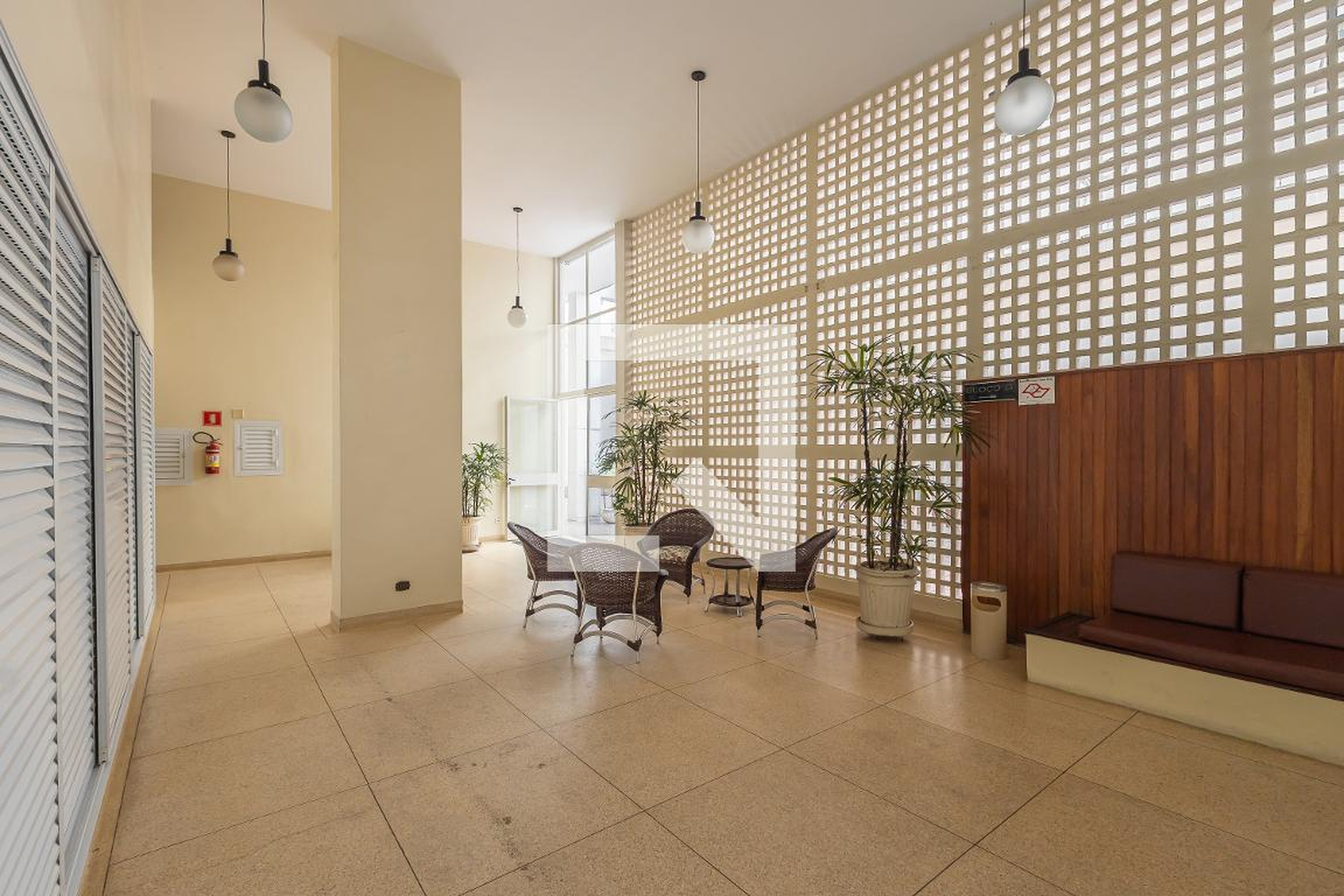 Hall social - Conjunto Novo Pinheiros