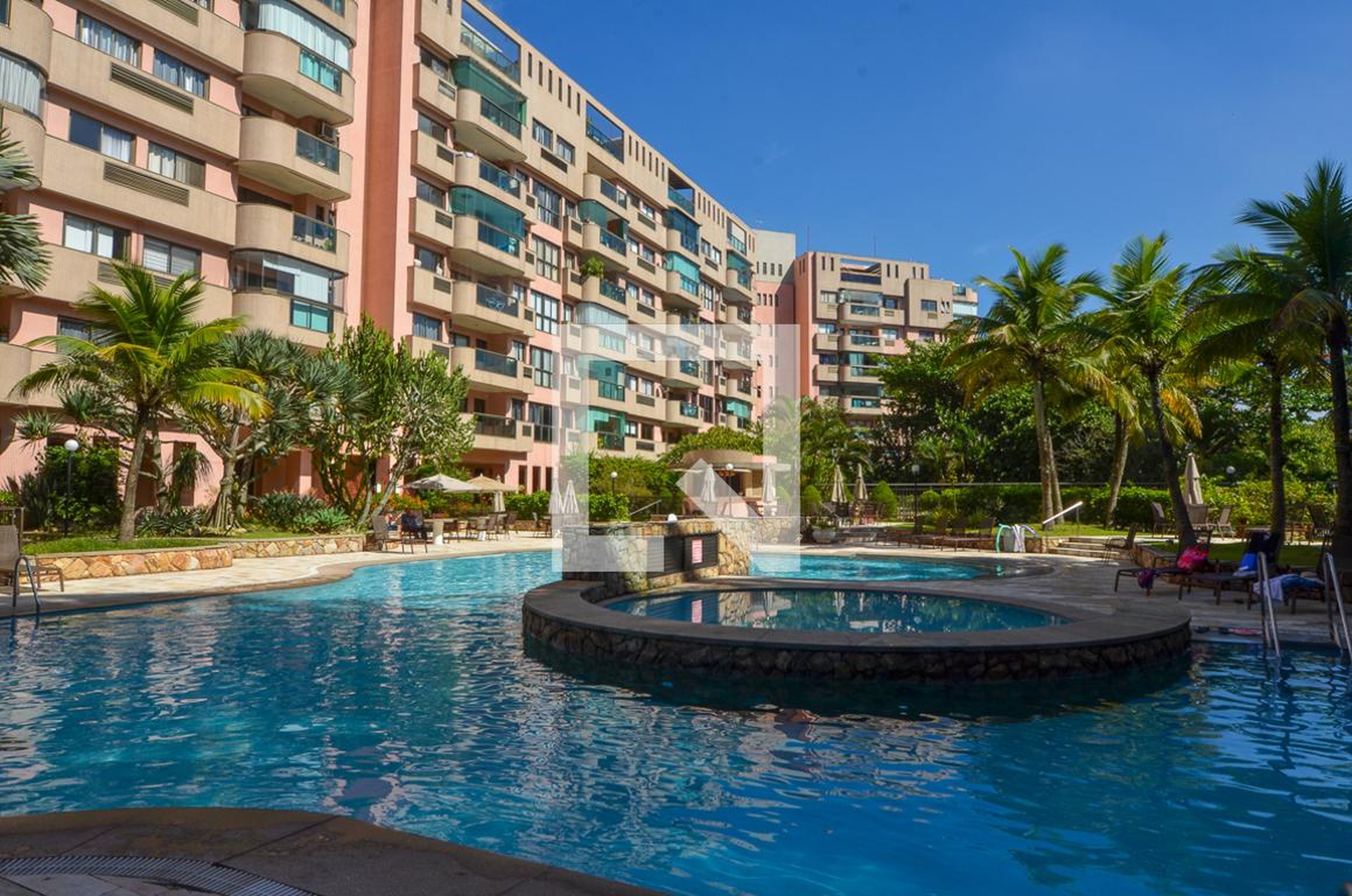 Área comum Condomínio Frente Mar