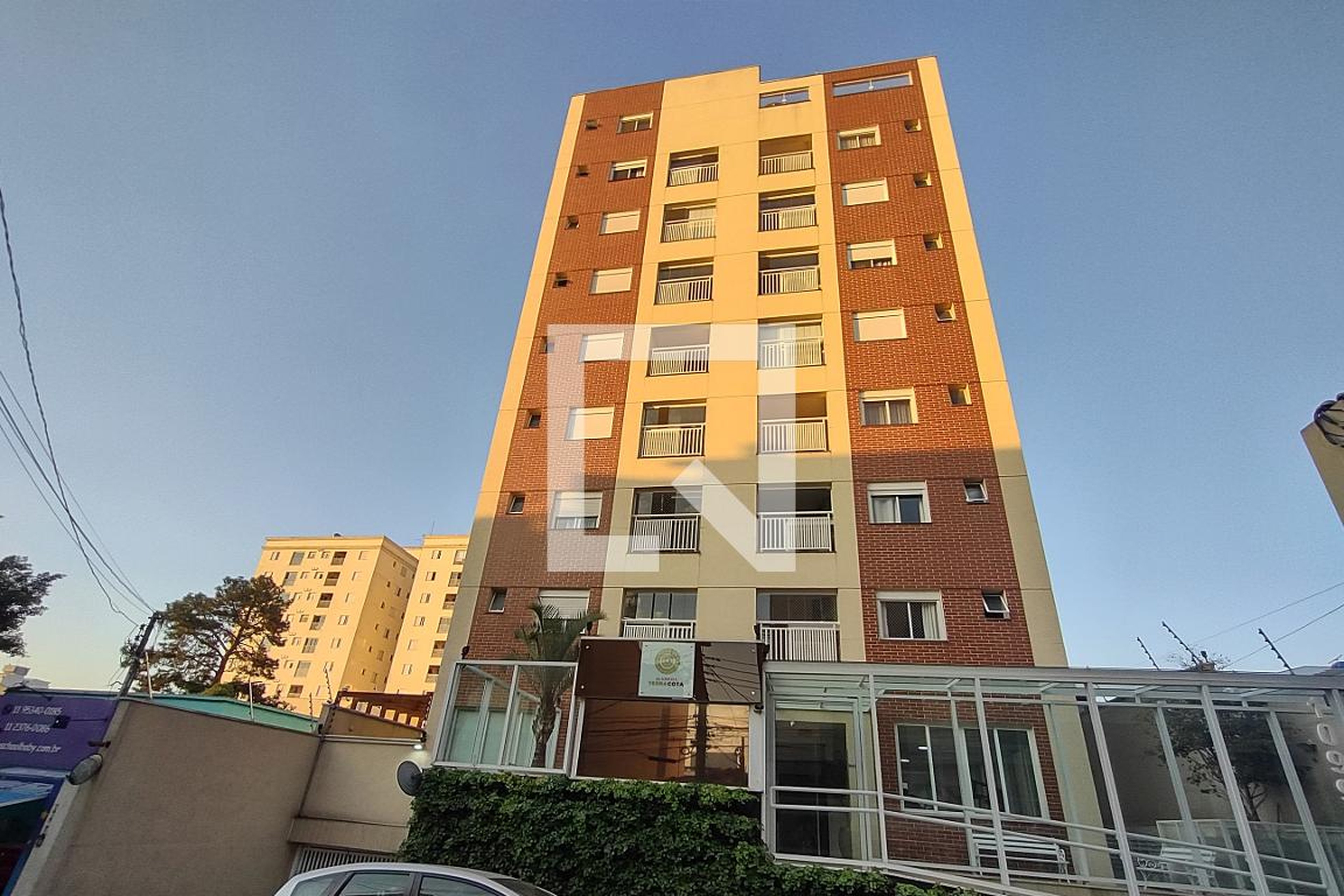 Fachada Residencial alameda terracota