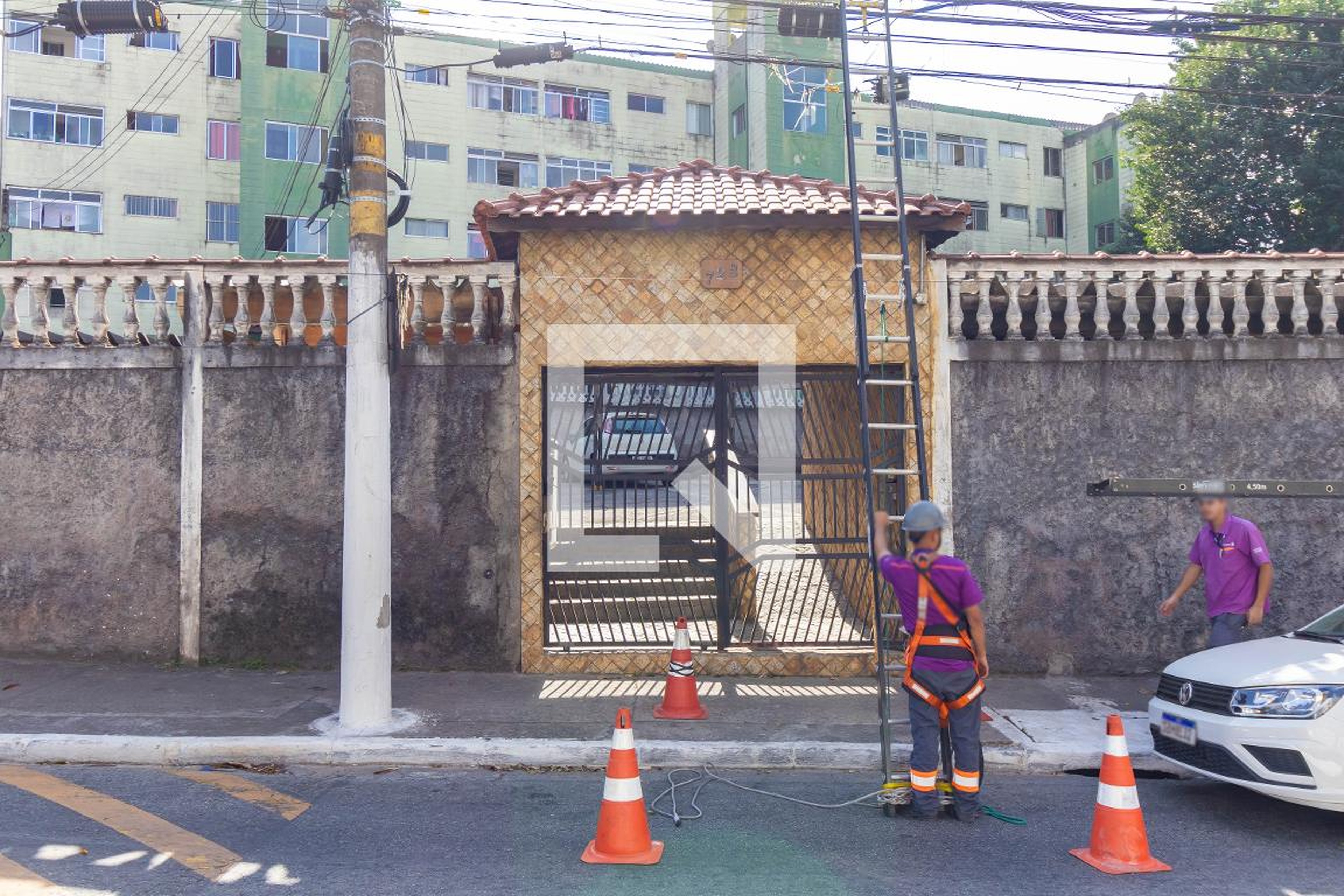 Fachada do Prédio Condomínio em Avenida Professor João Batista Conti, 722
