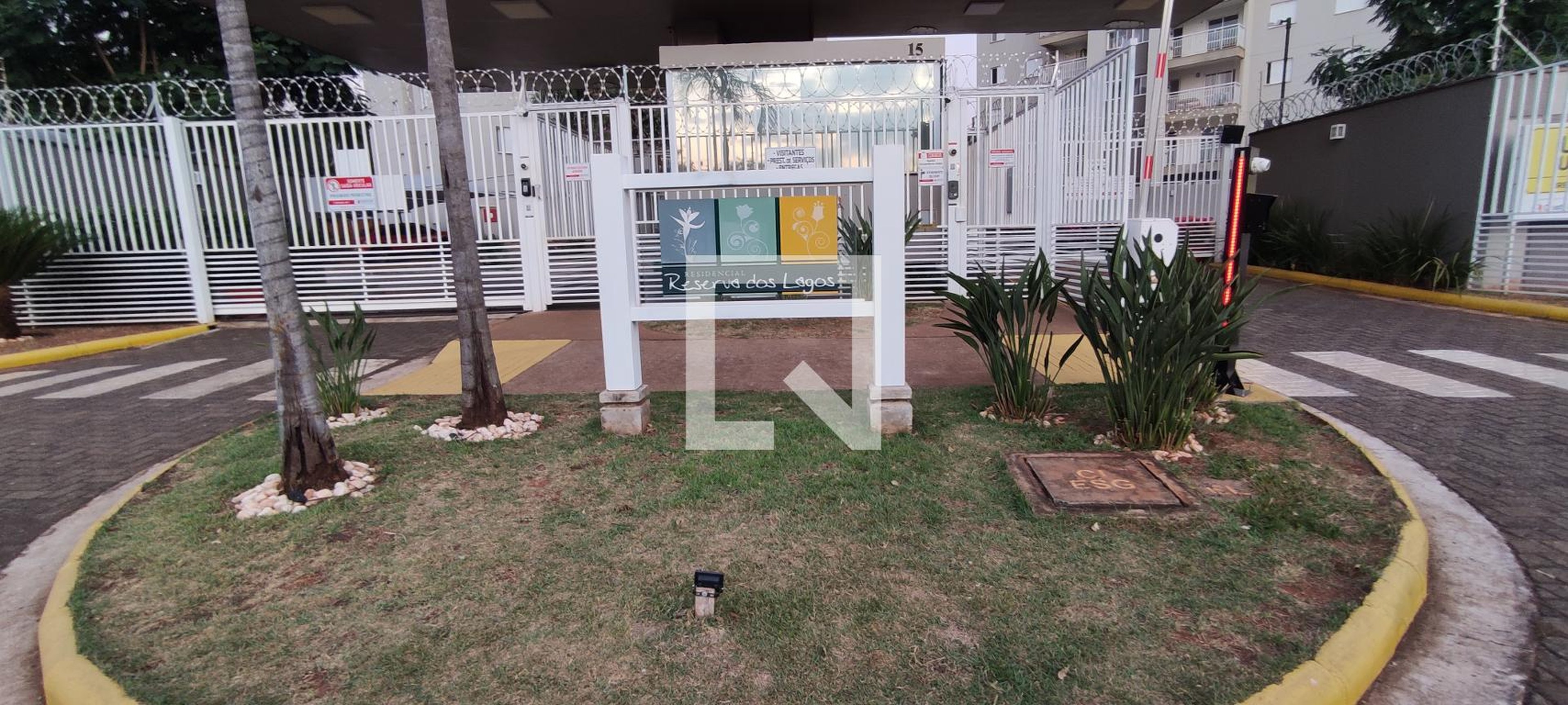 Fachada Condomínio Reserva dos Lagos