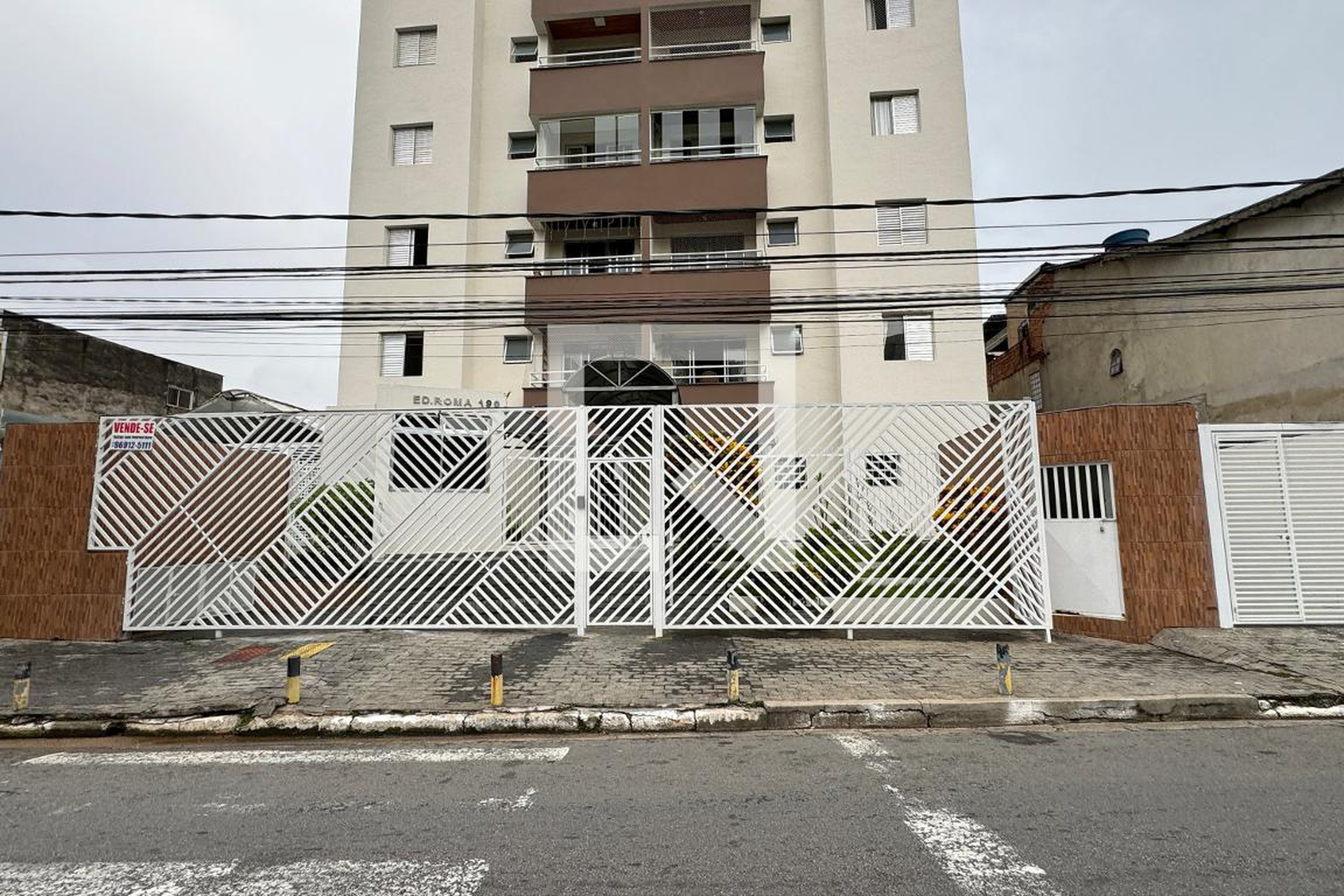 Fachada Condomínio Ed Roma
