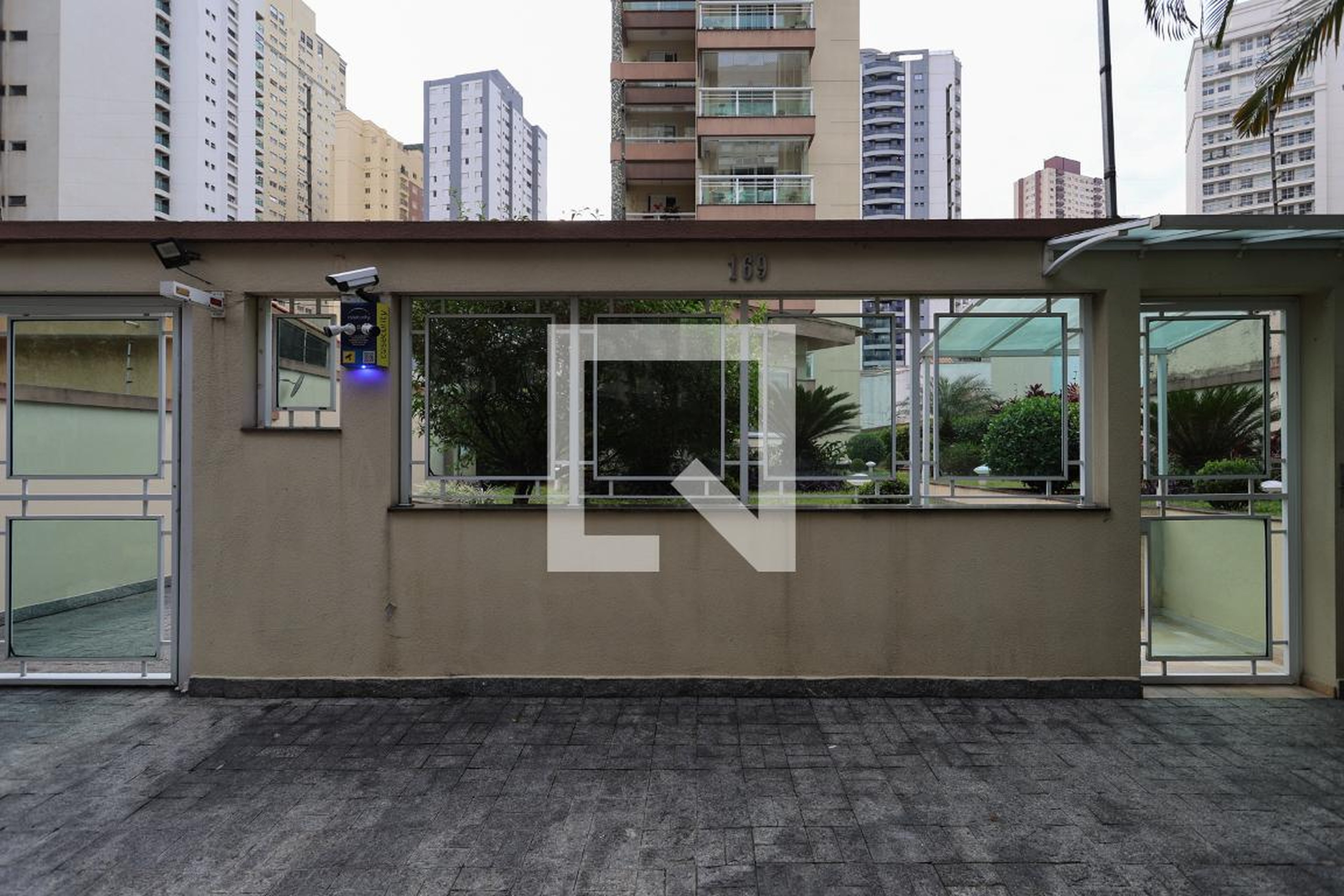 Fachada do condomínio Residencial Candido Portinari