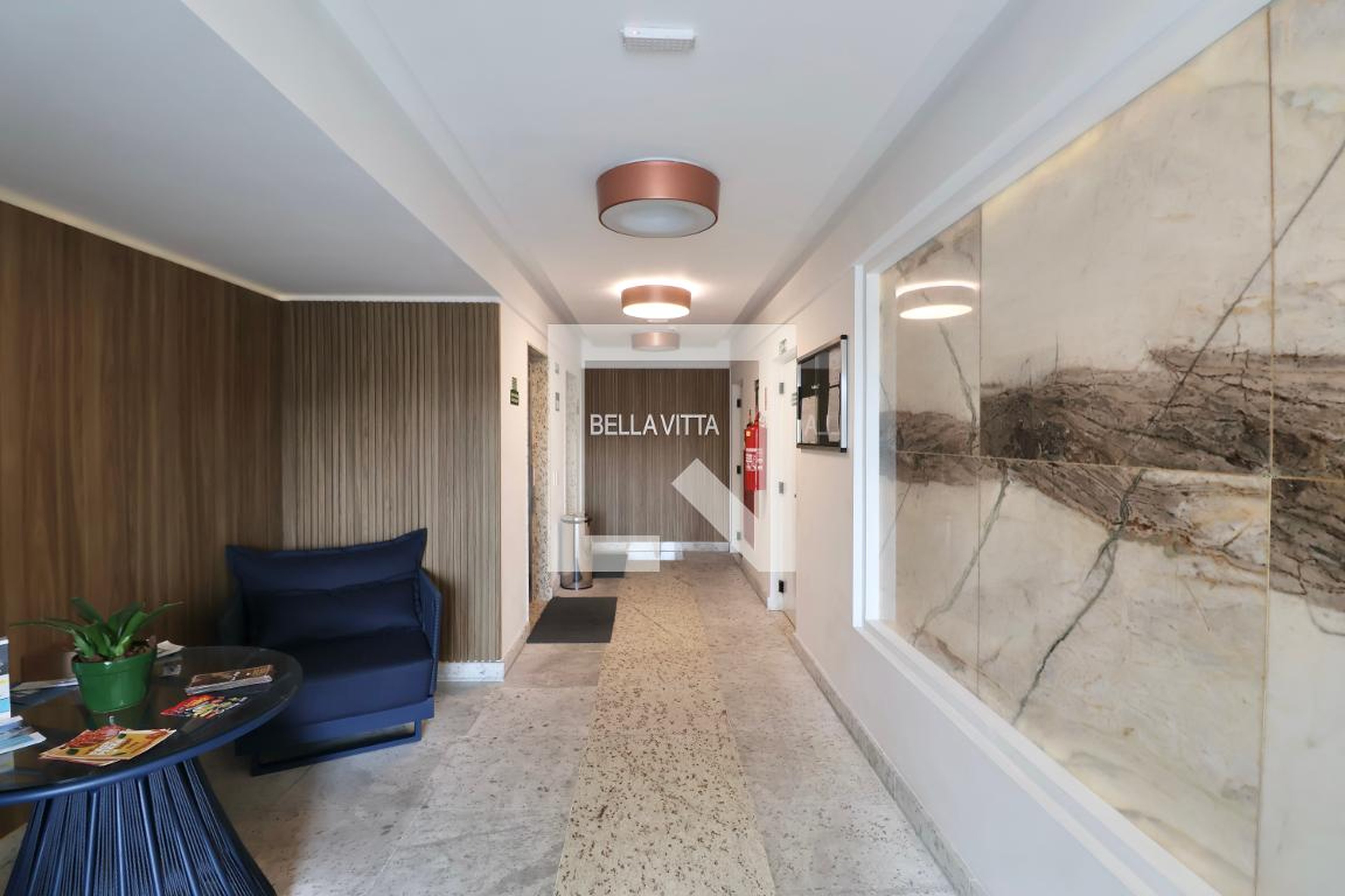 Hall de entrada - Bella Vitta Enseada Guarujá