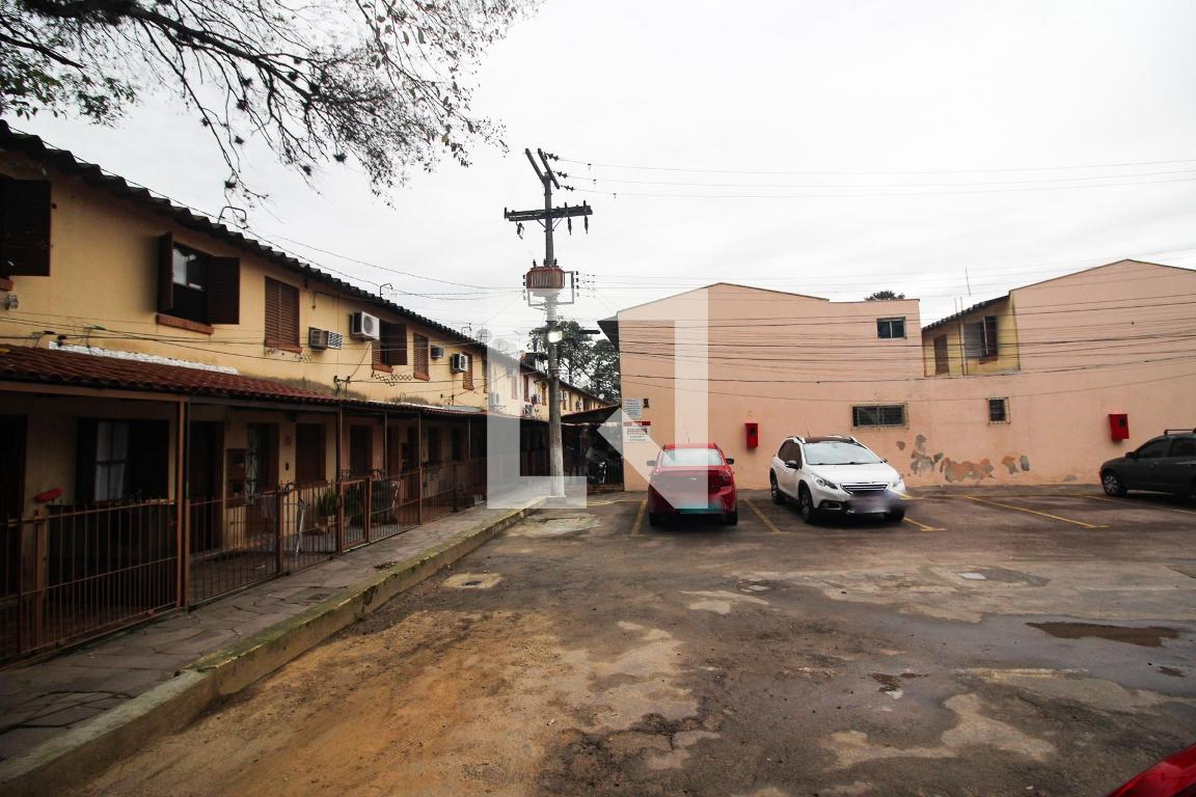 Fachada do condomínio Residencial Guarujá