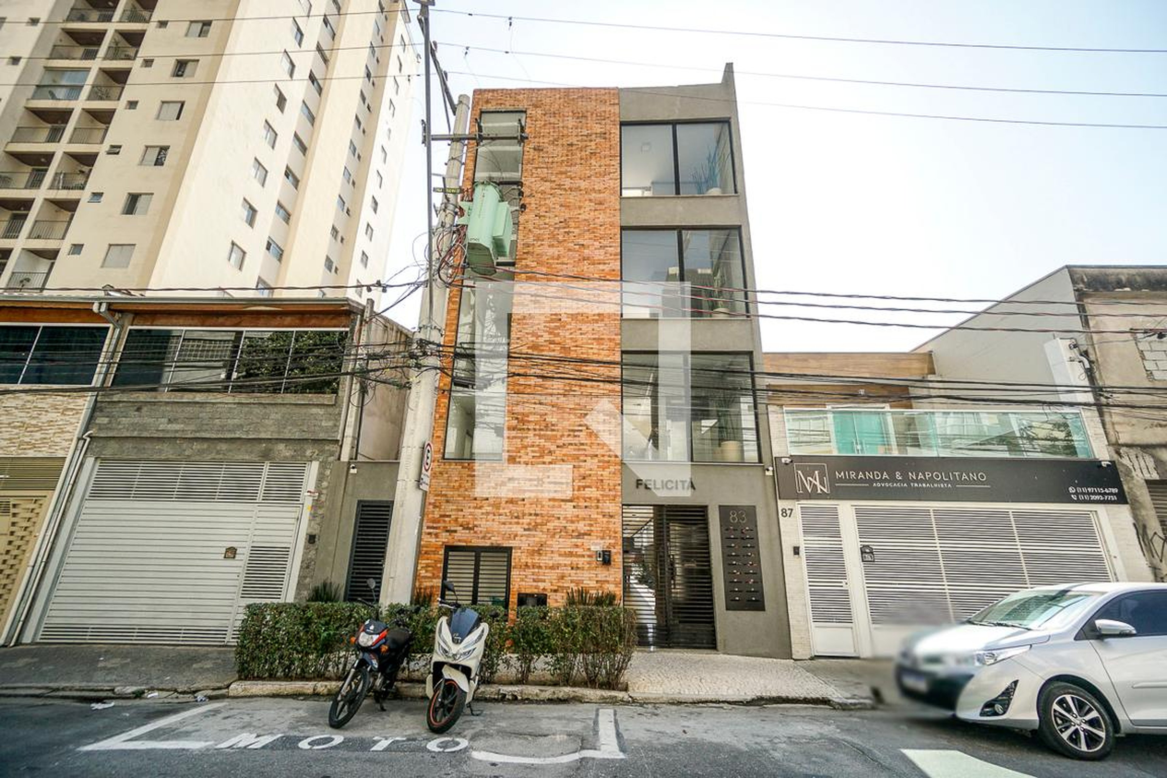 Fachada Condomínio em Rua Soriano de Sousa, 85