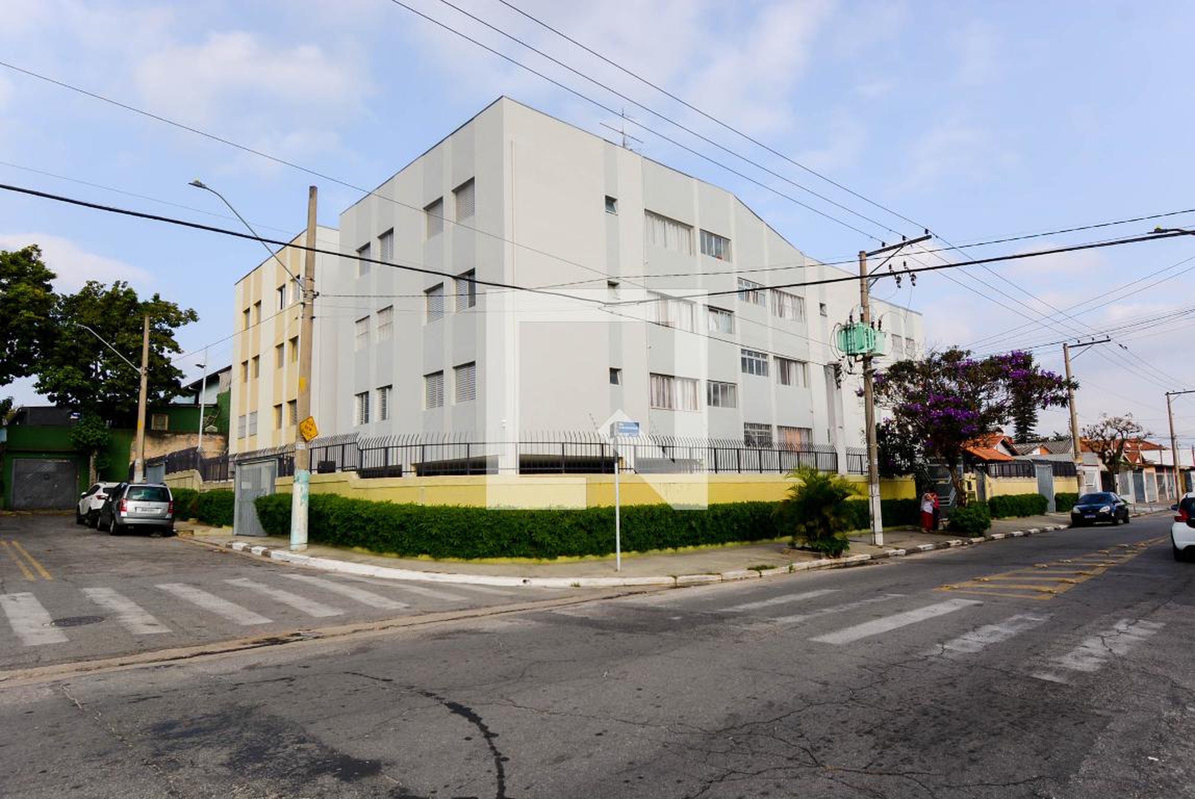 Fachada do Condomínio Residencial Alvorada