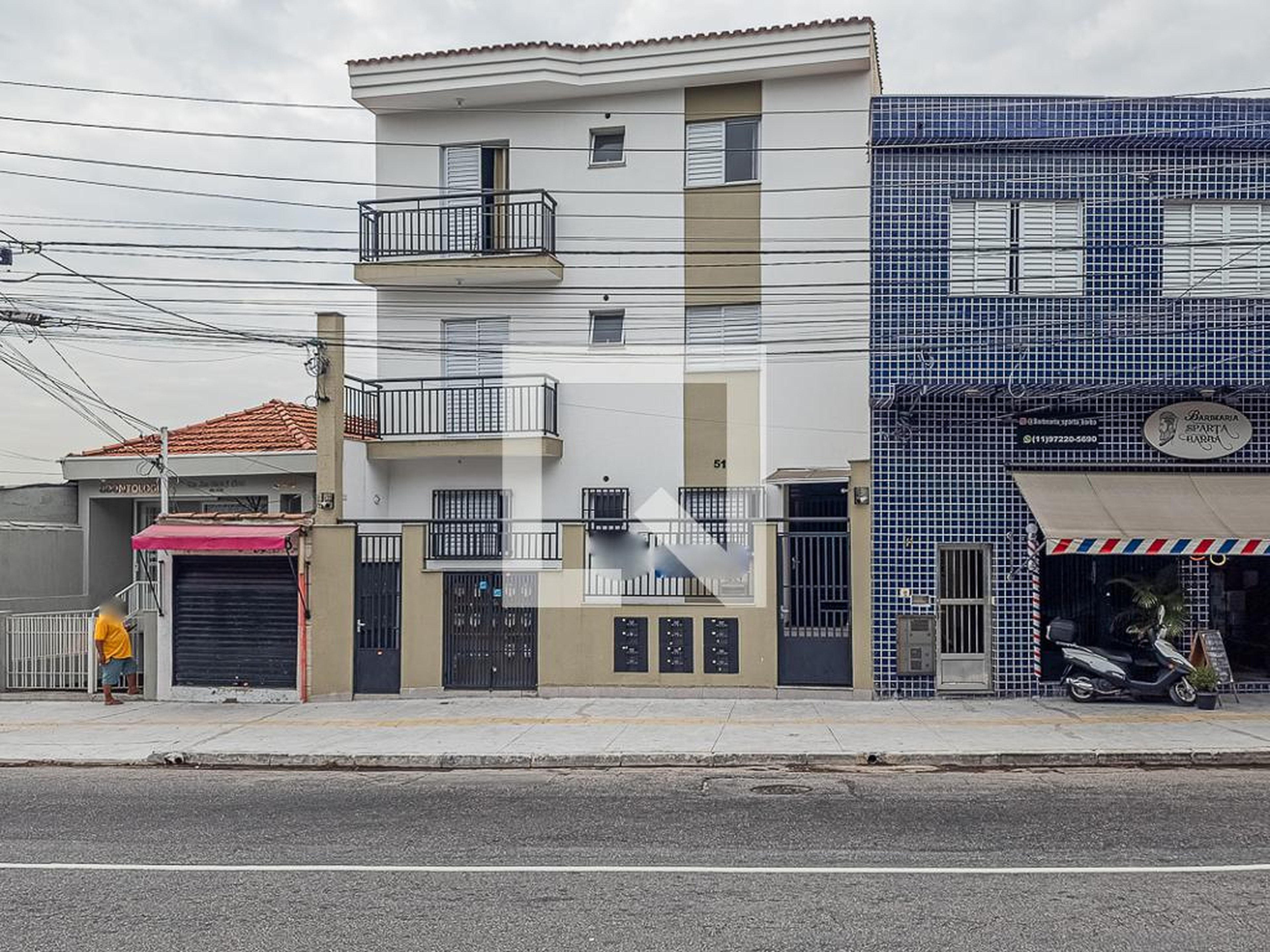 Fachada Condomínio em Praça Joaquim José da Nova, 51