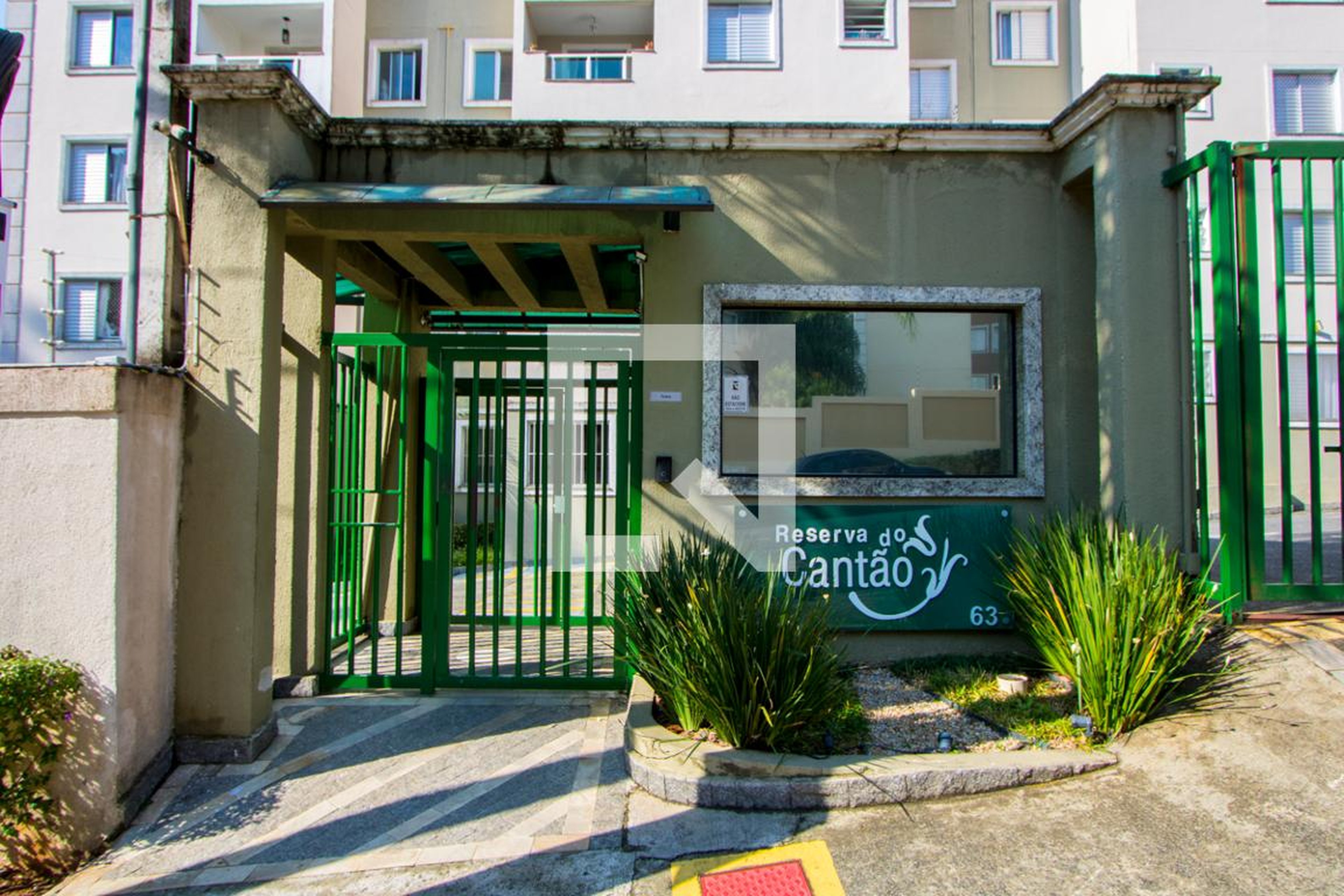 Fachada do condominio Condomínio Reserva do Cantão