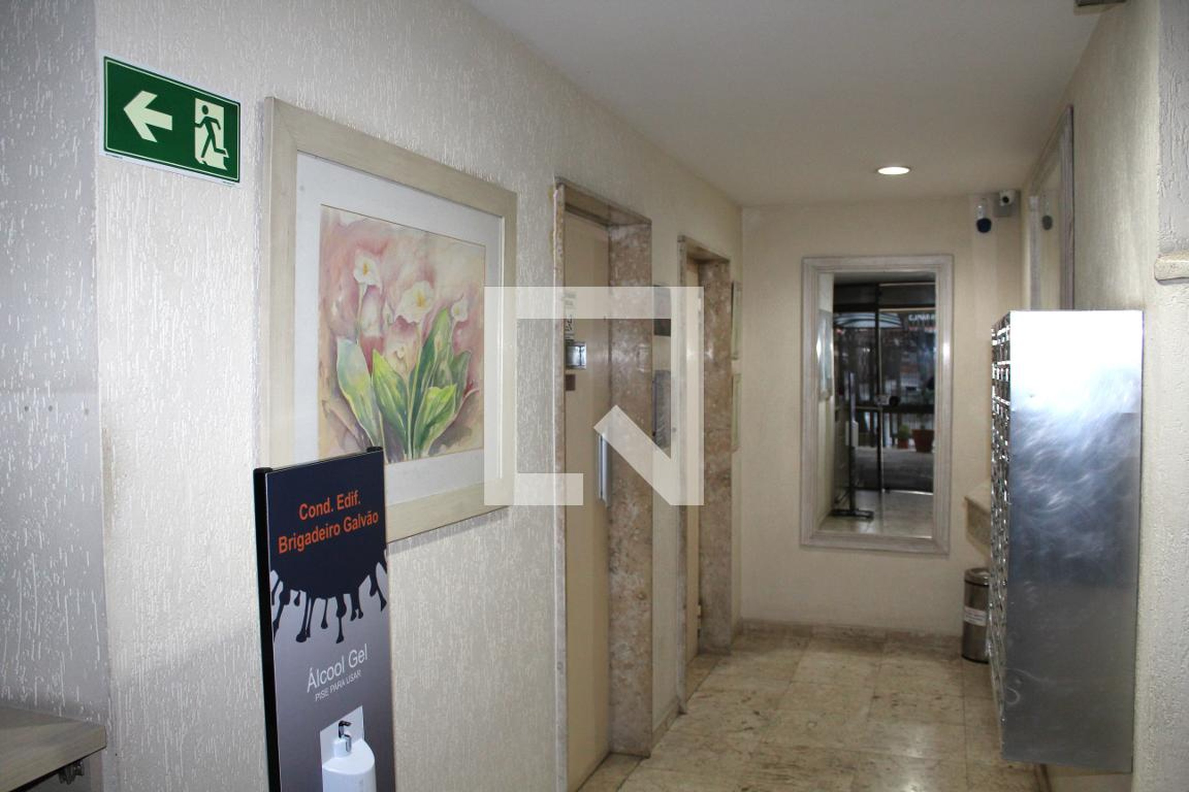 Hall de entrada - Edifício Brigadeiro Galvão