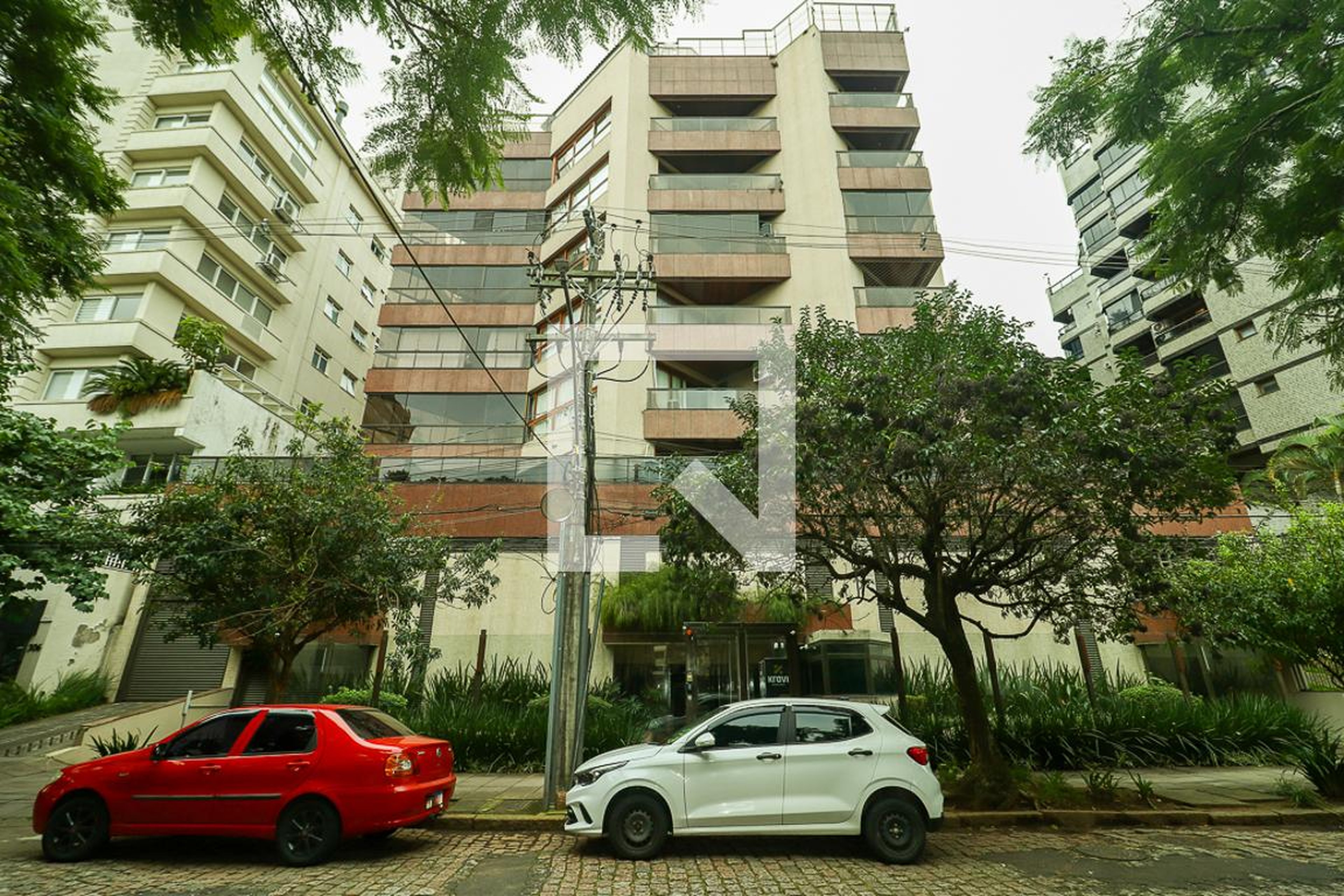 Fachada Condomínio em Rua Jaraguá, 320