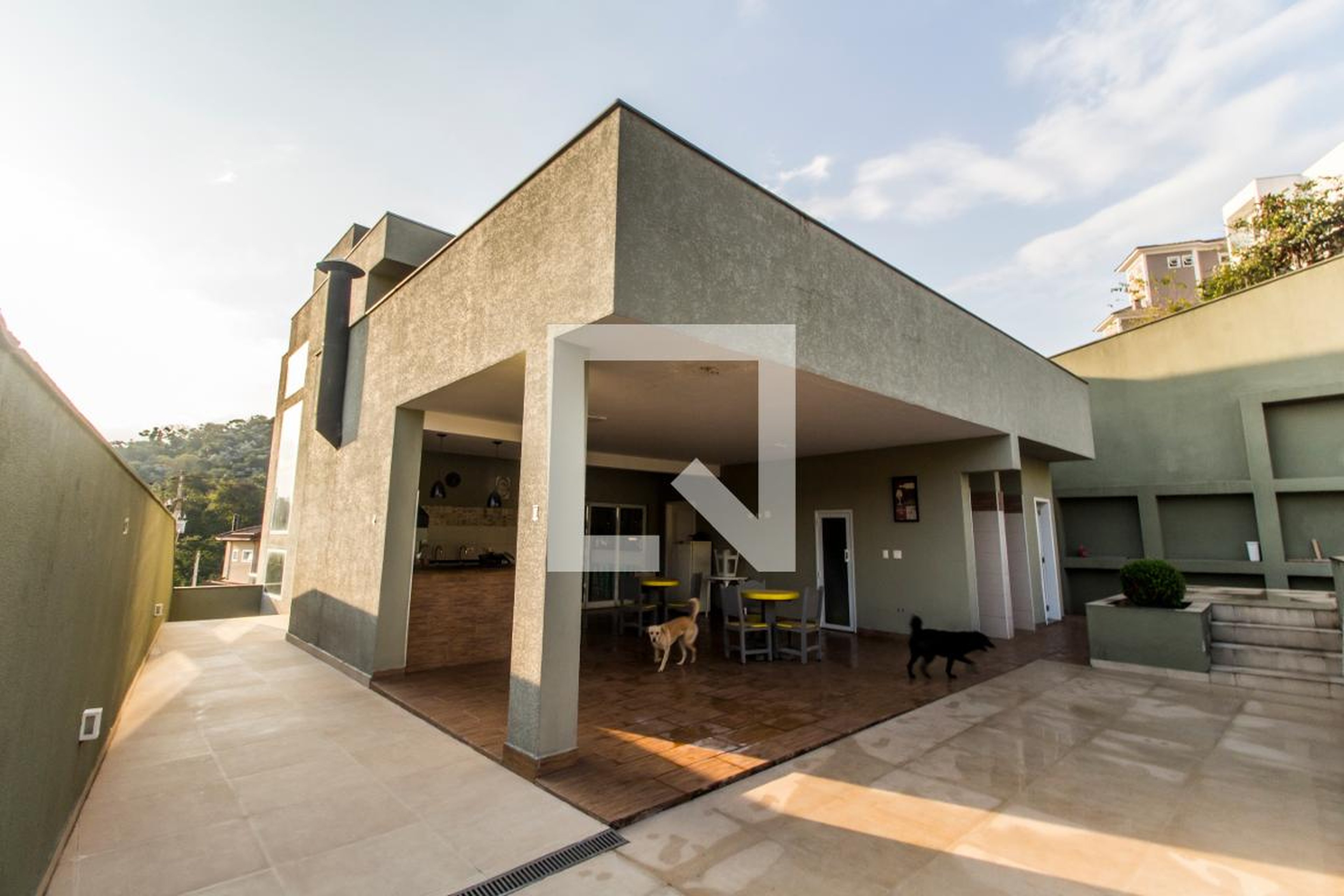 Fachada Condomínio em Alameda Valê do Itajaí, 589