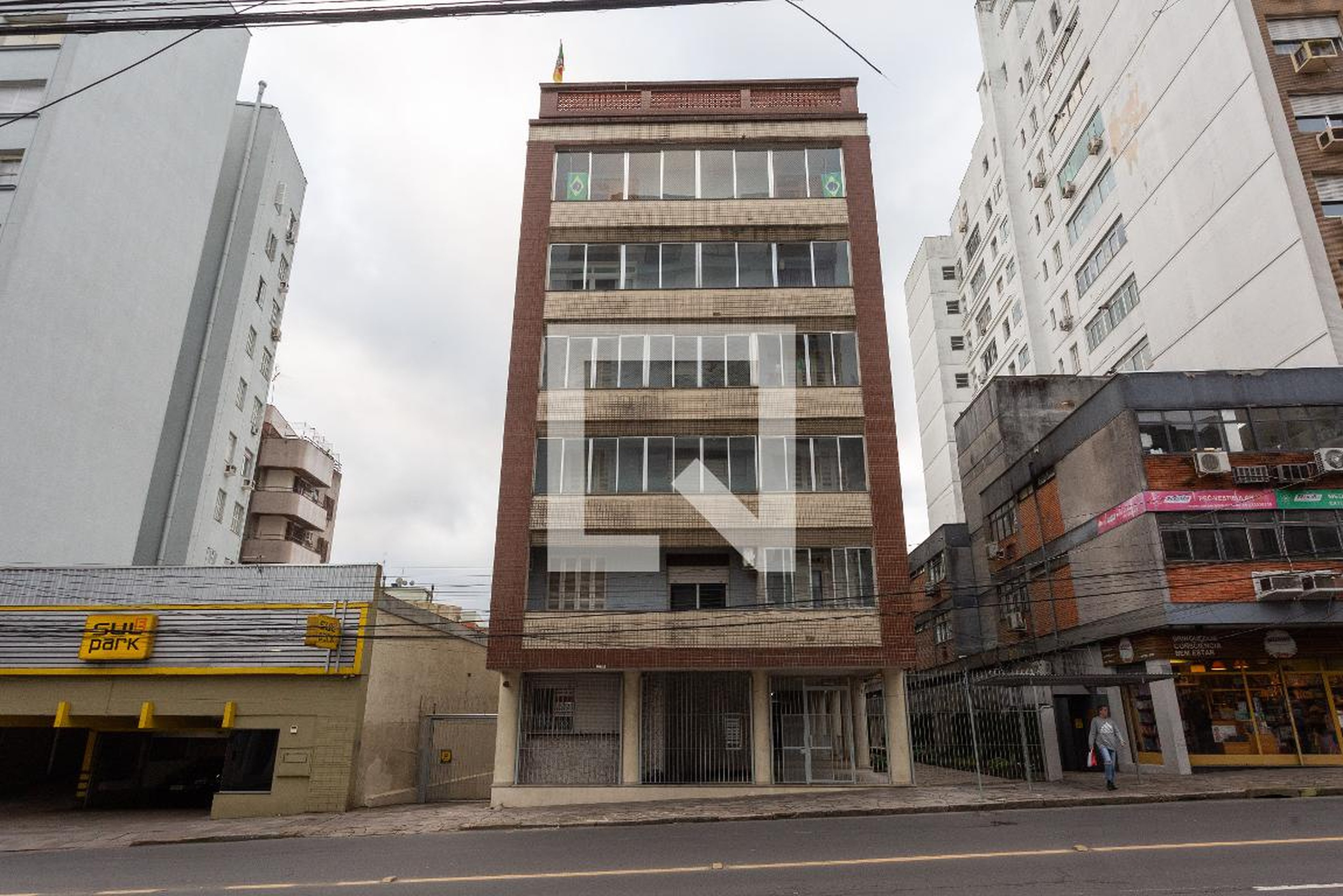 Fachada do Prédio Edifício Pavão