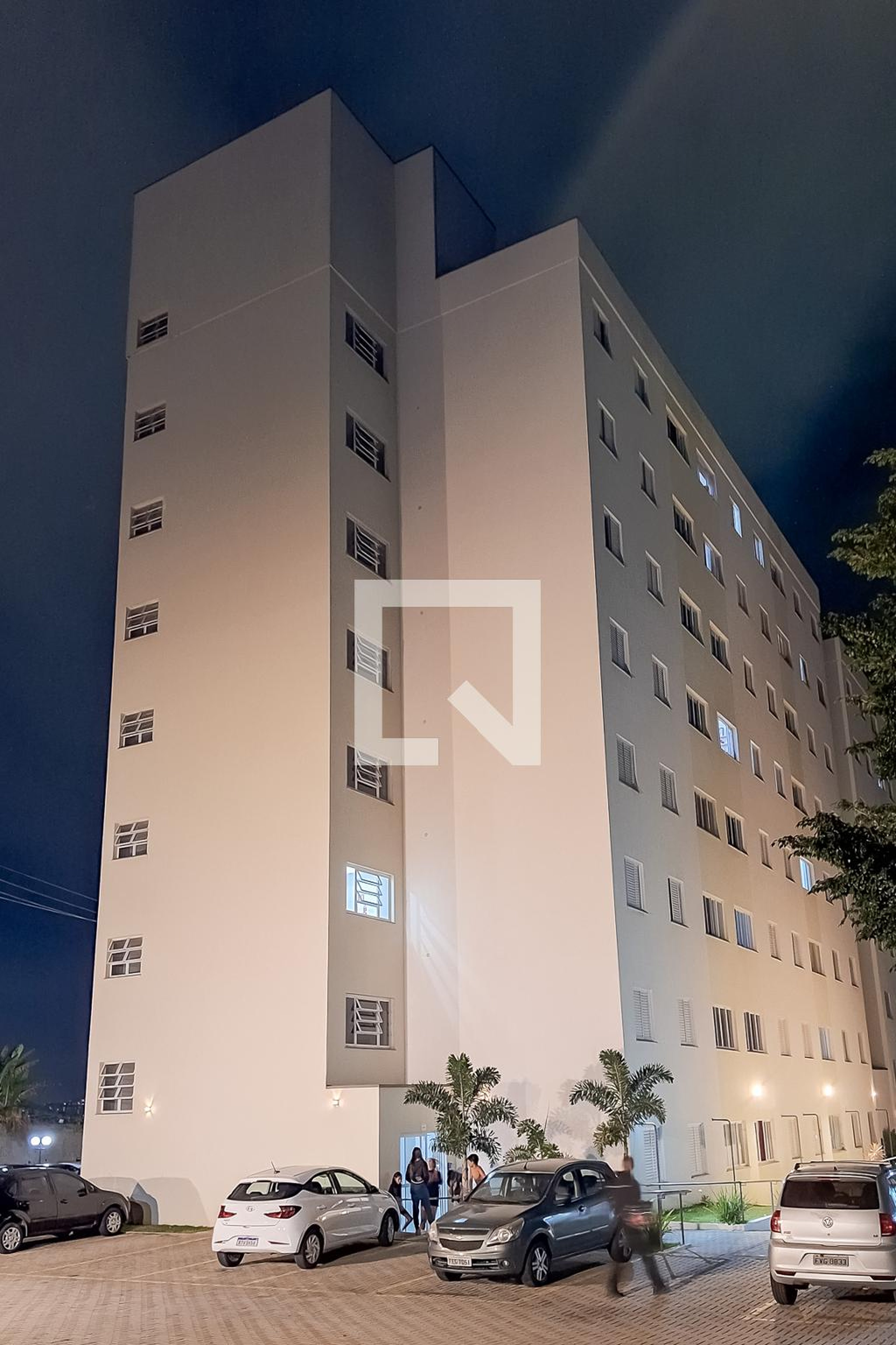 Fachada do Prédio Residencial do Horto