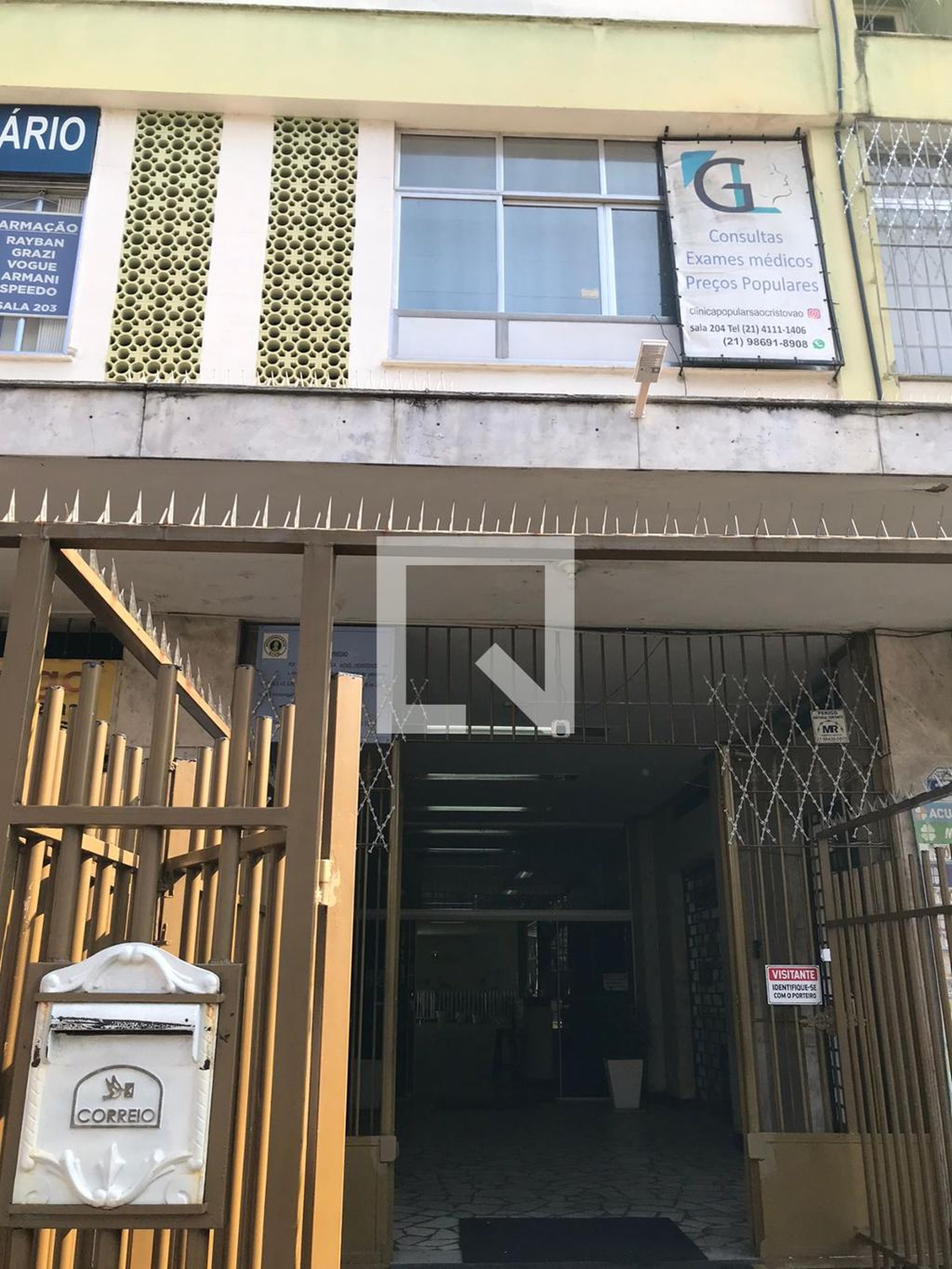 Fachada do Prédio Edifício São Januário