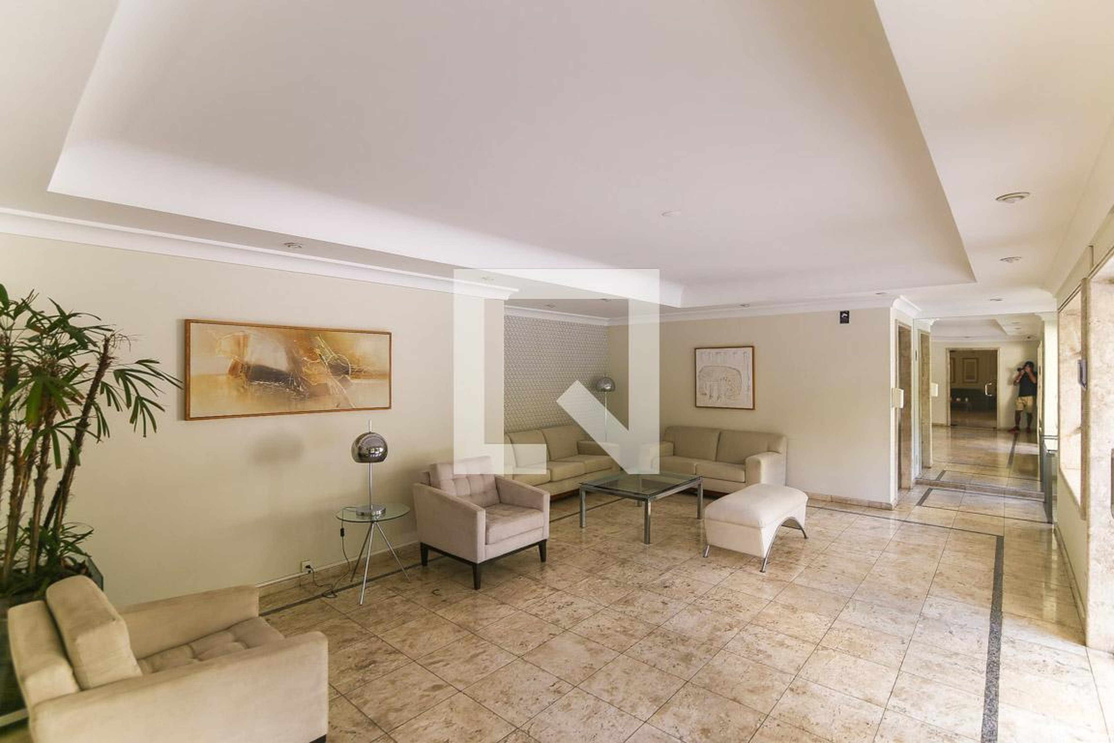 Hall social - Edifício Villa Dória