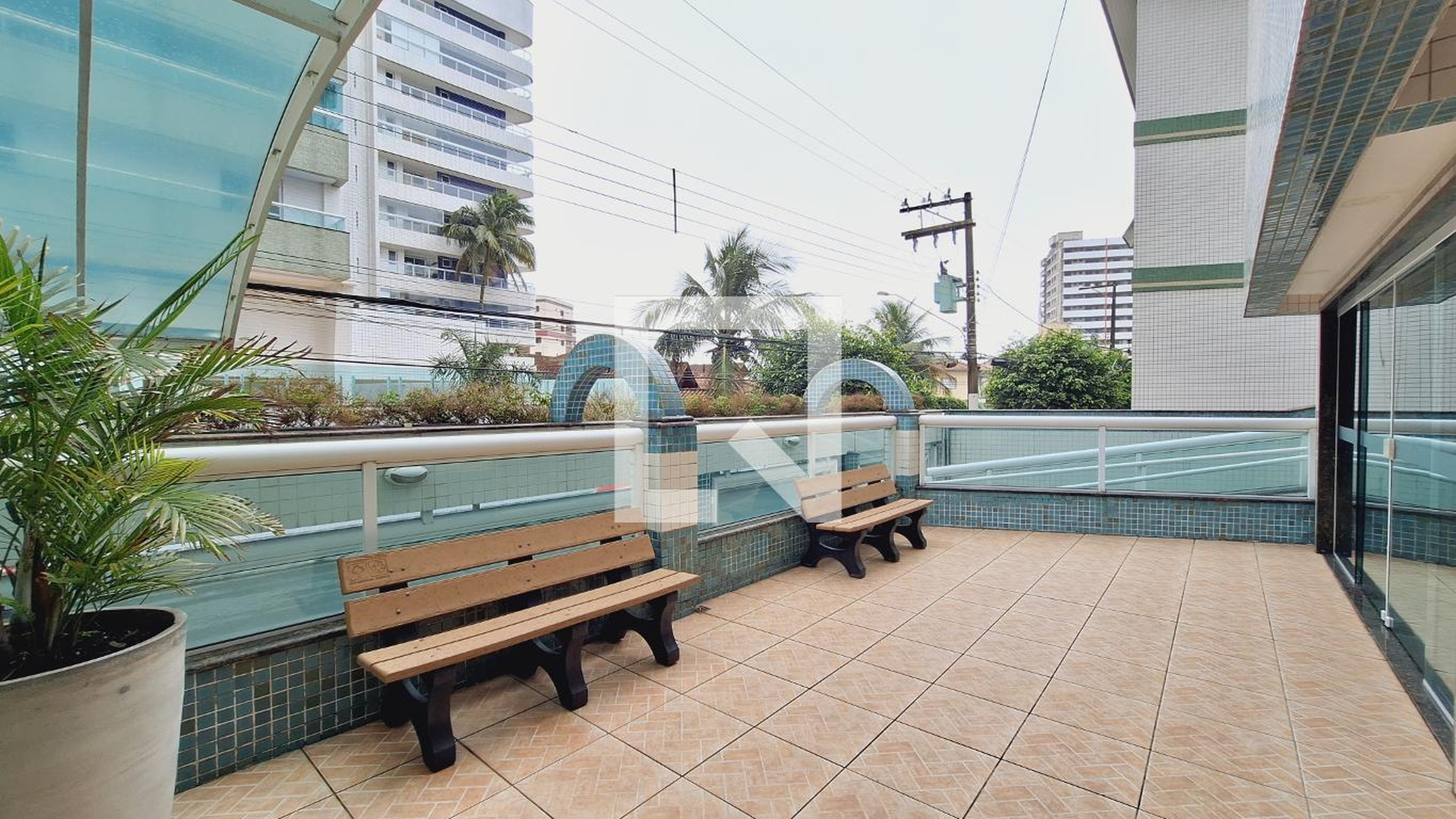 Área comum - Res. das Palmeiras