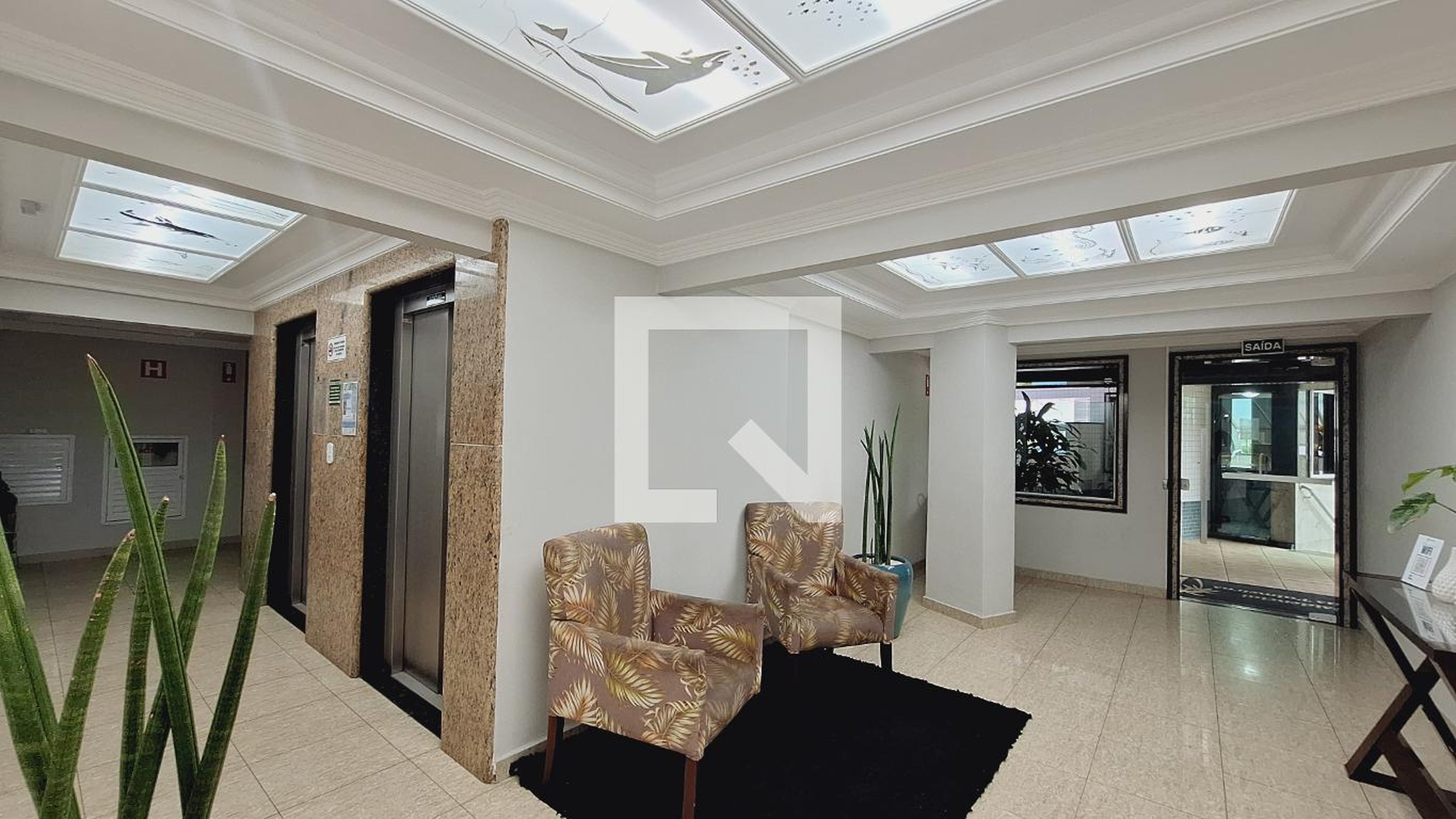 Hall de entrada - Res. das Palmeiras