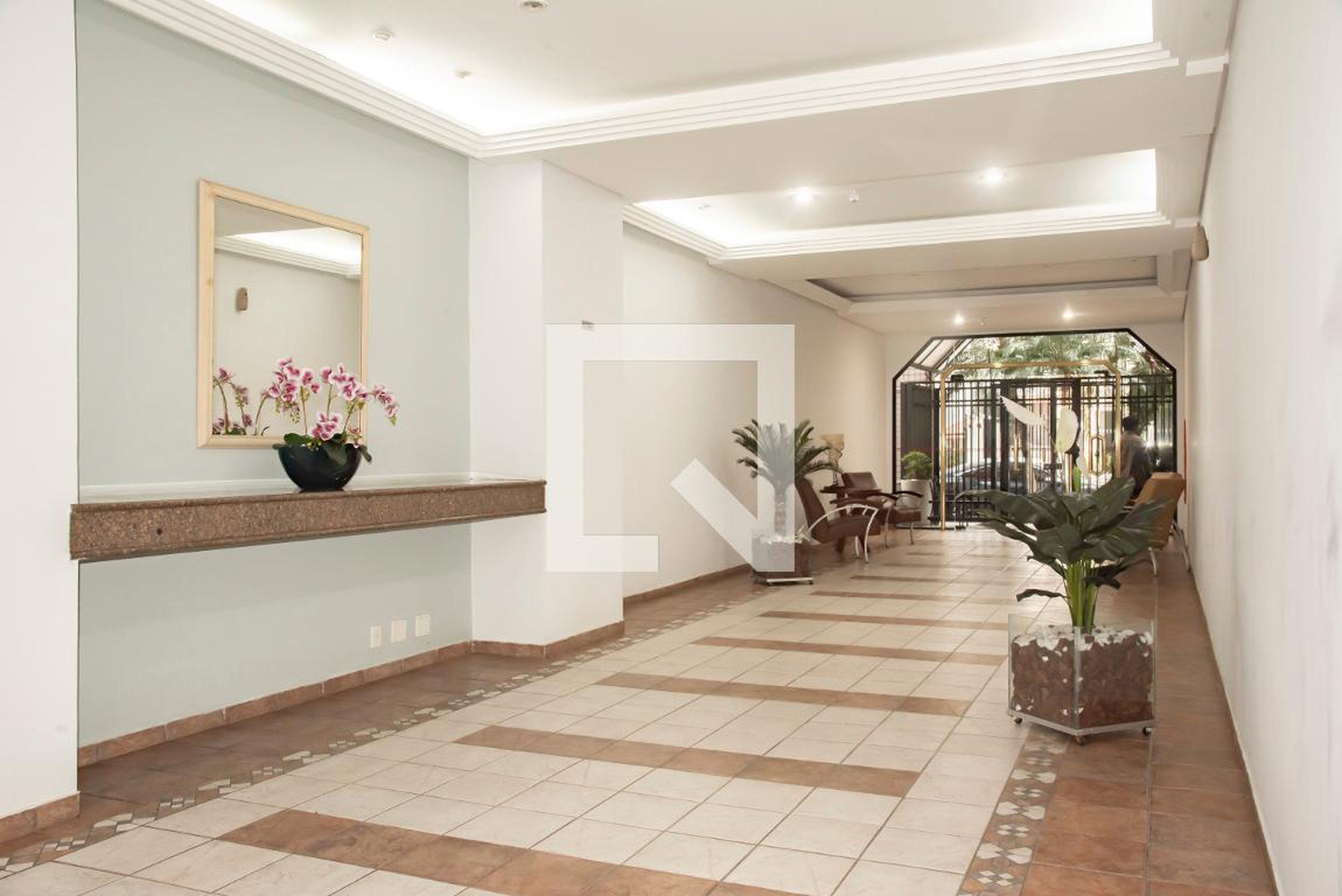 Hall social - Edifício Giardino Dia Mariana