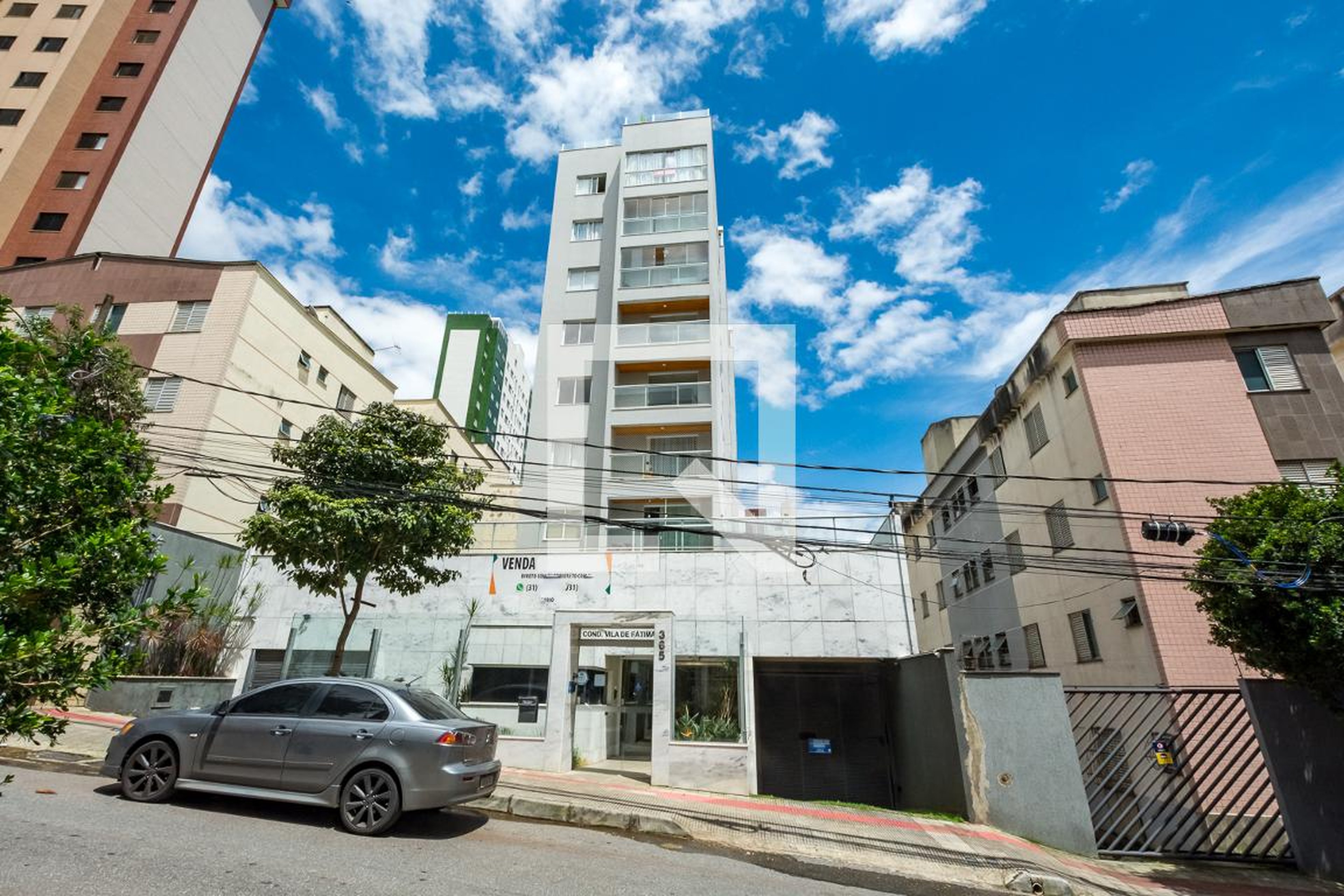 Fachada Condomínio em Rua Vitório Magnavacca, 356