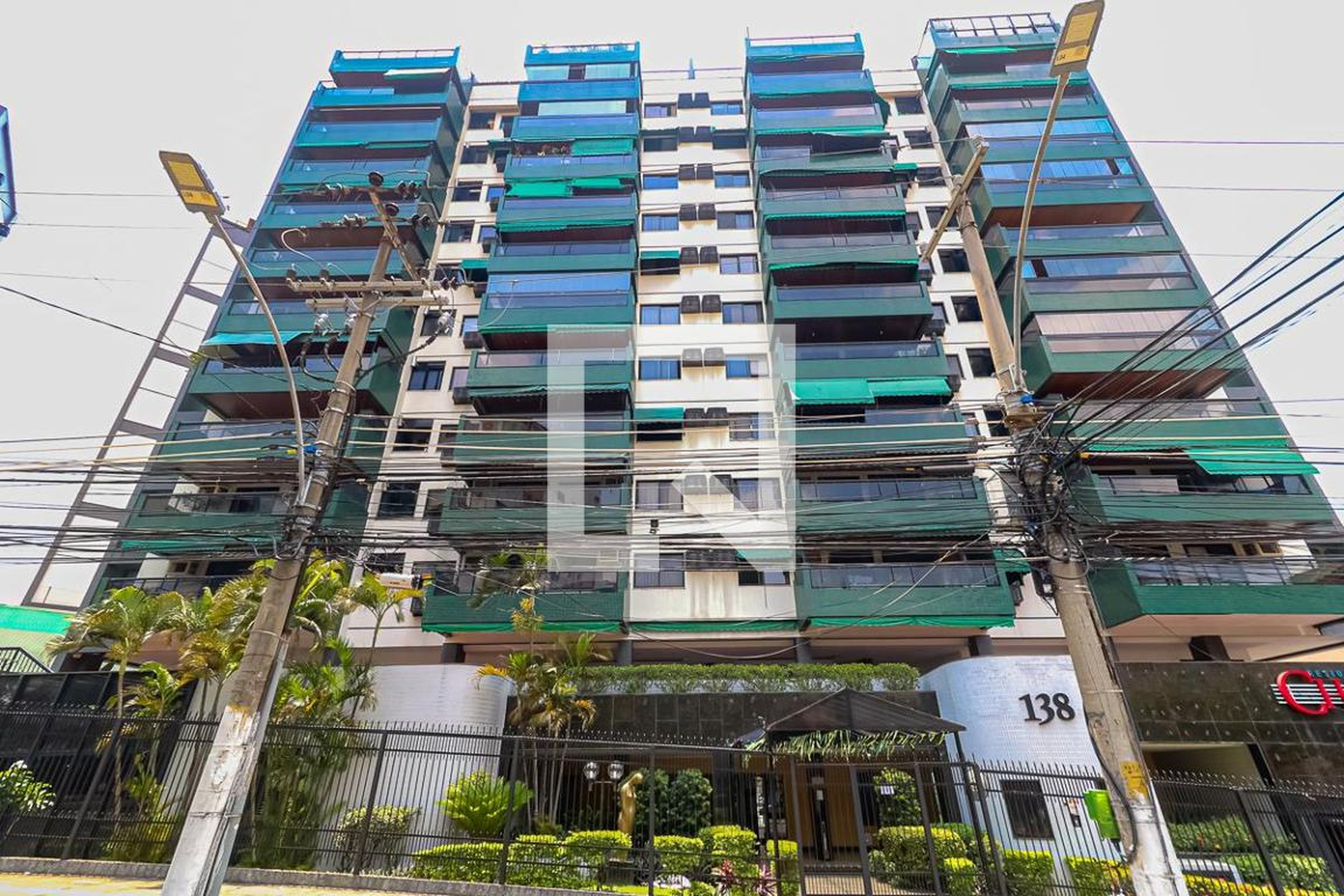 Fachada do Condomínio Condomínio Residência Chopin