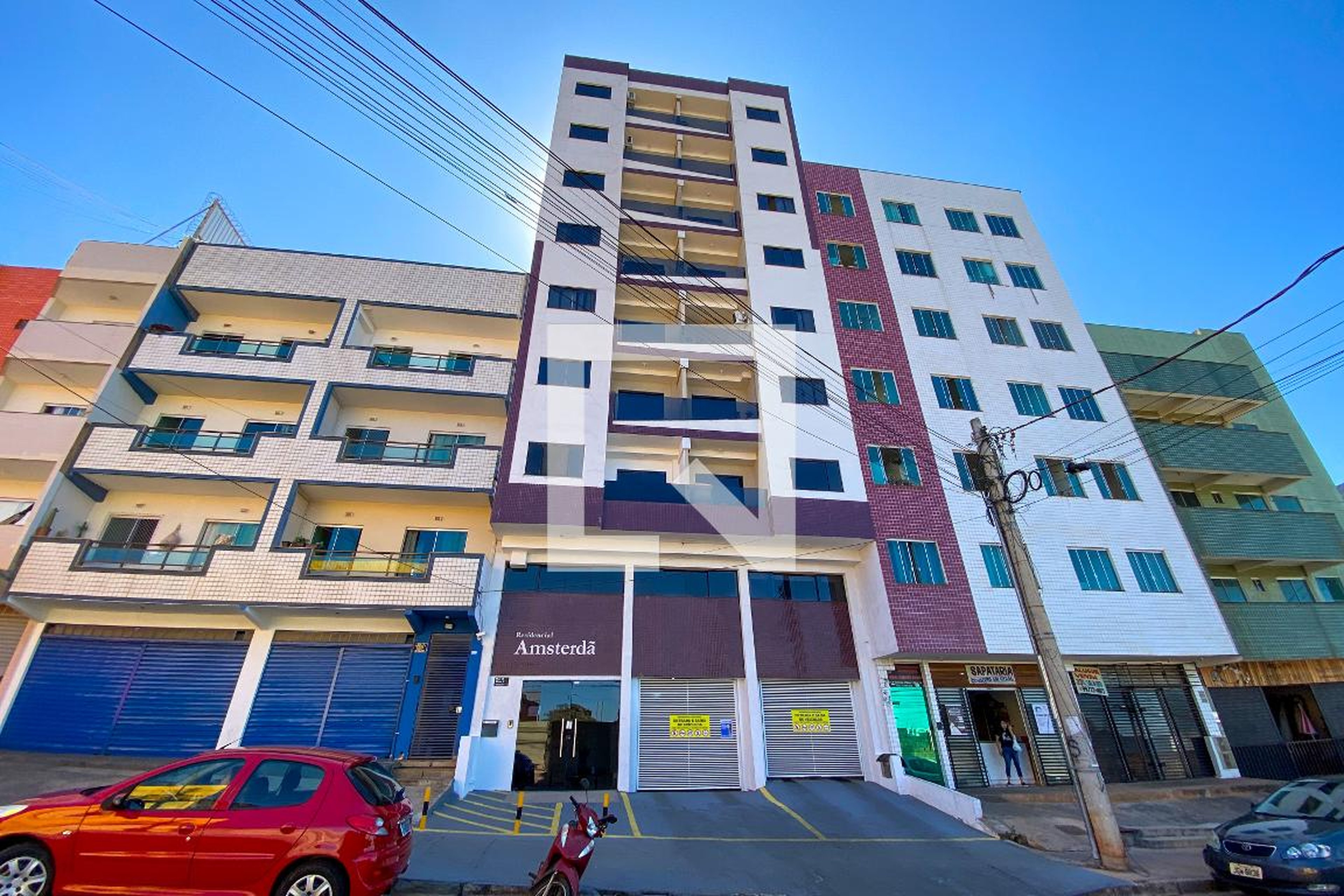 Fachada Condomínio em SETOR HABITACIONAL CONTAGEM COND RESID FRATERNIDADE CJ 2 LT 4A, s/n