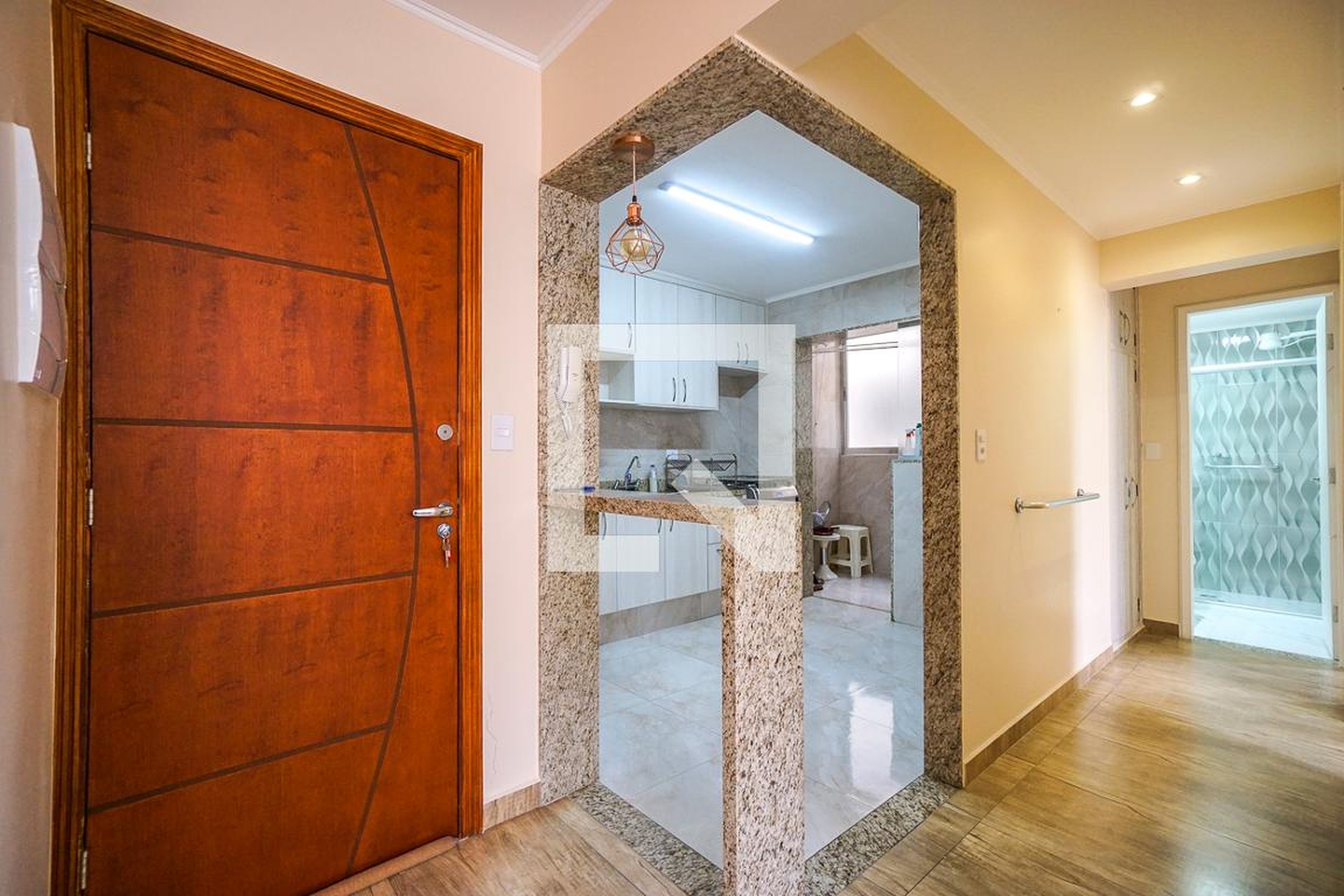Hall de entrada - Centro Residencial Tatuape